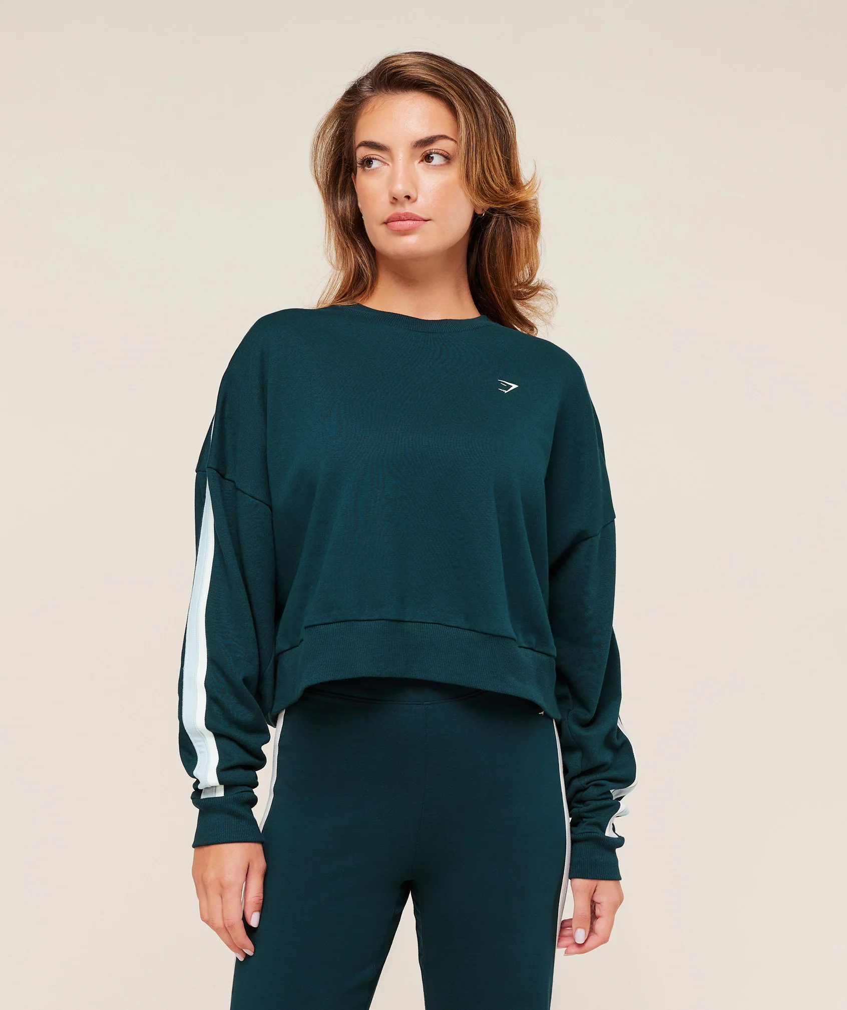 Piping Midi Crew Neck