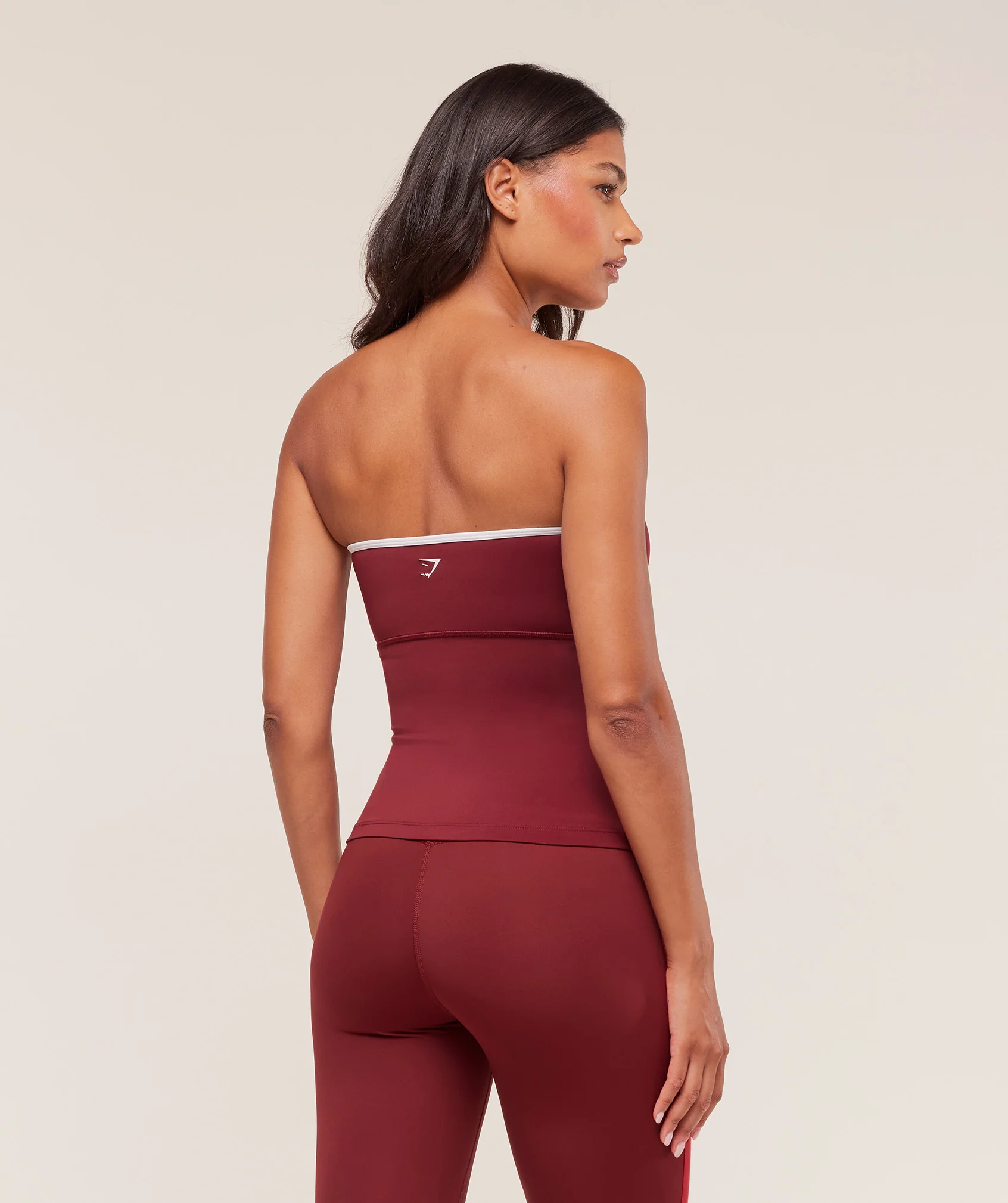 Piping Bandeau With Shelf