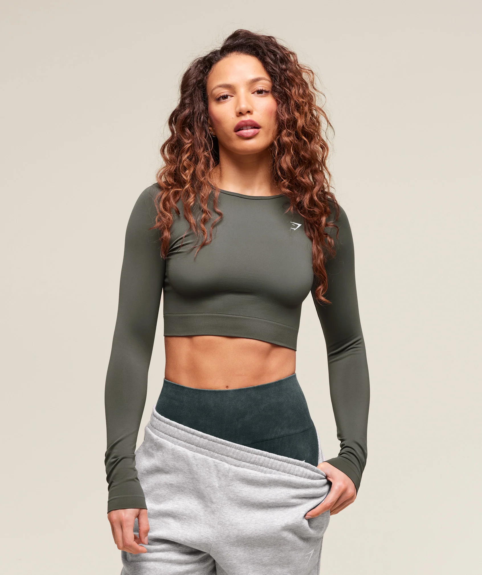 Everyday Seamless Long Sleeve Crop Top