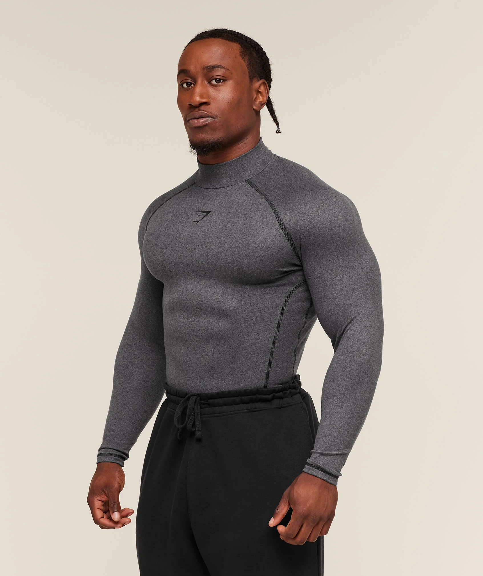 Element Baselayer Mock Neck Long Sleeve T-Shirt
