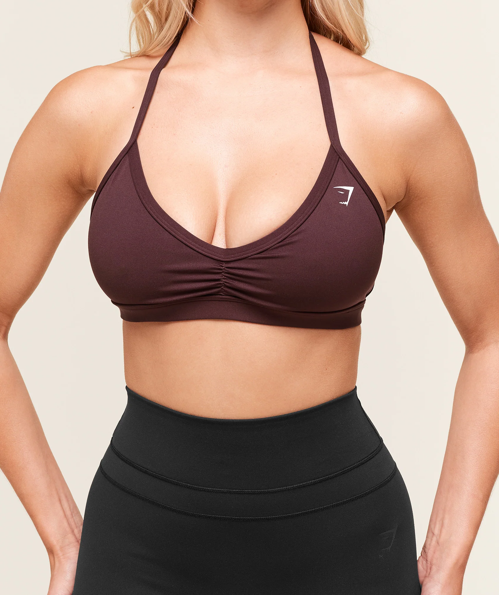 Light Support Minimal Halterneck Bra