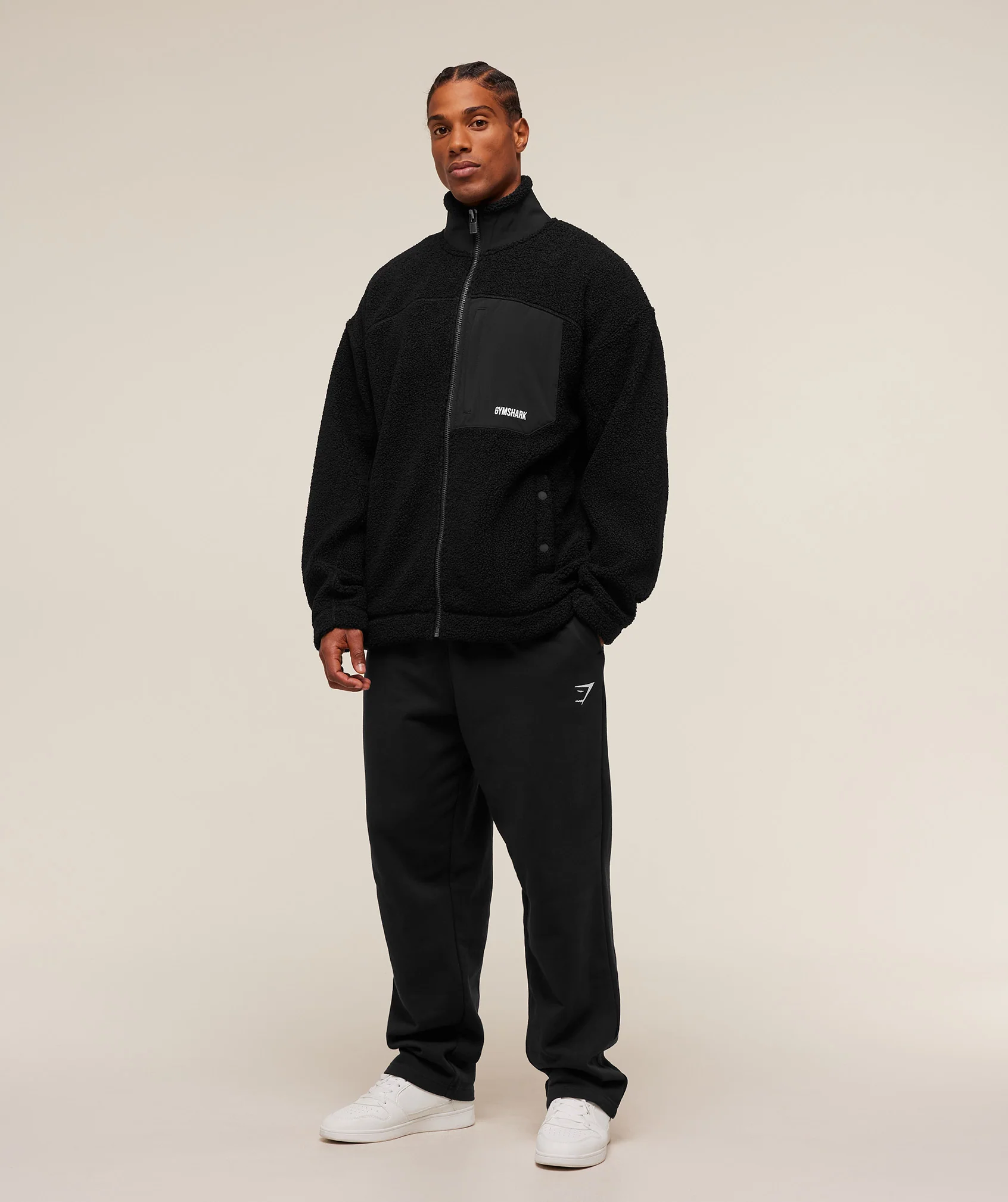 Borg Zip Through Jacket