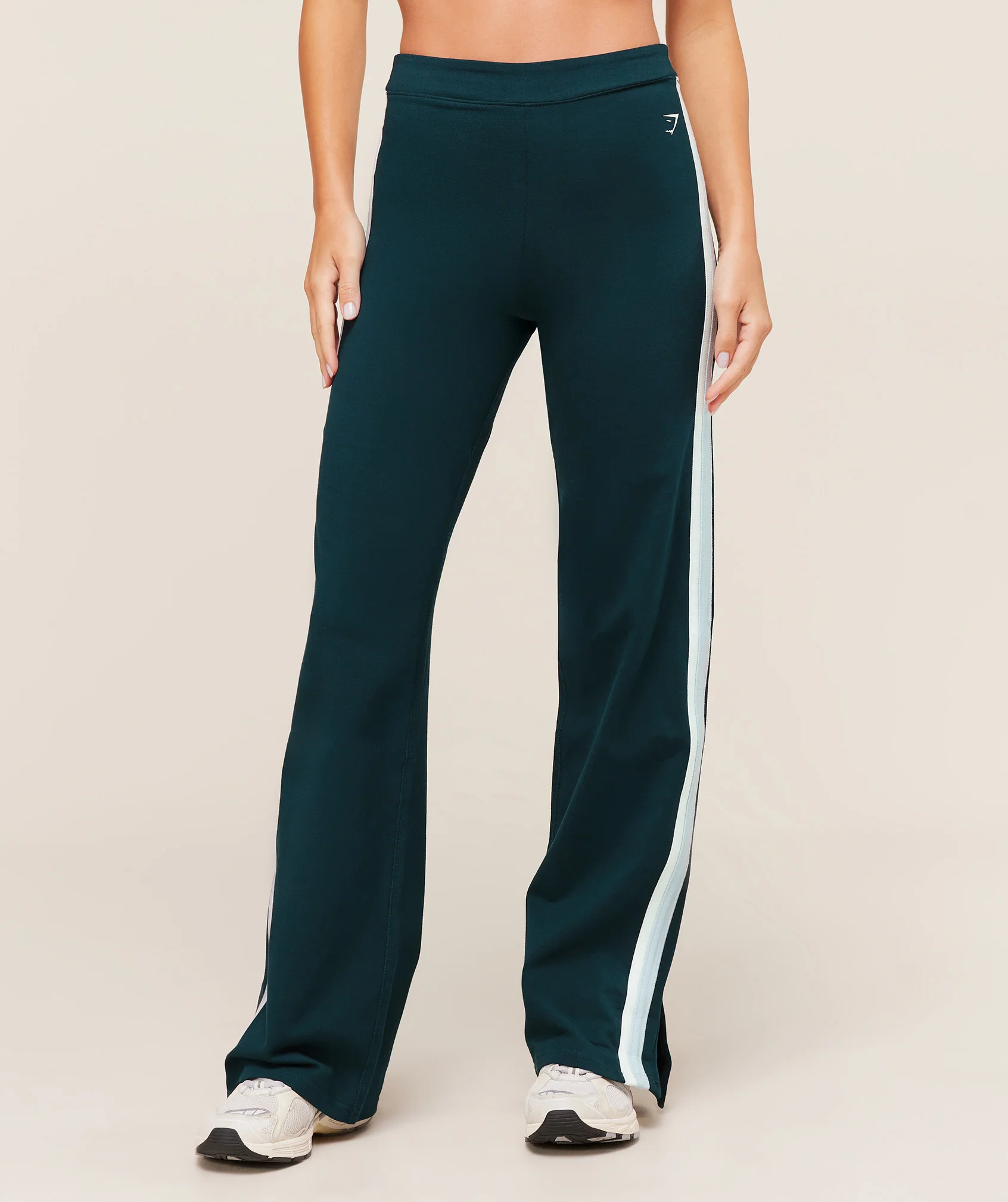 Piping Wide Leg Pant