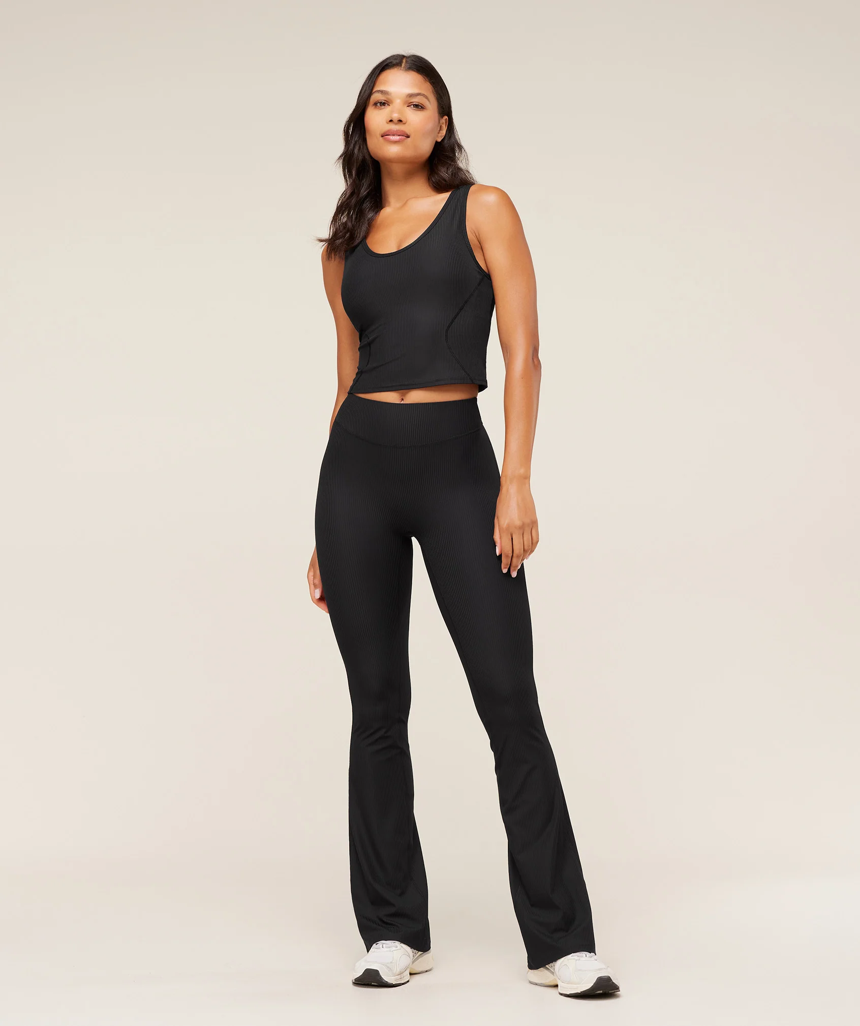 Ribbed Midi Tank With Shelf