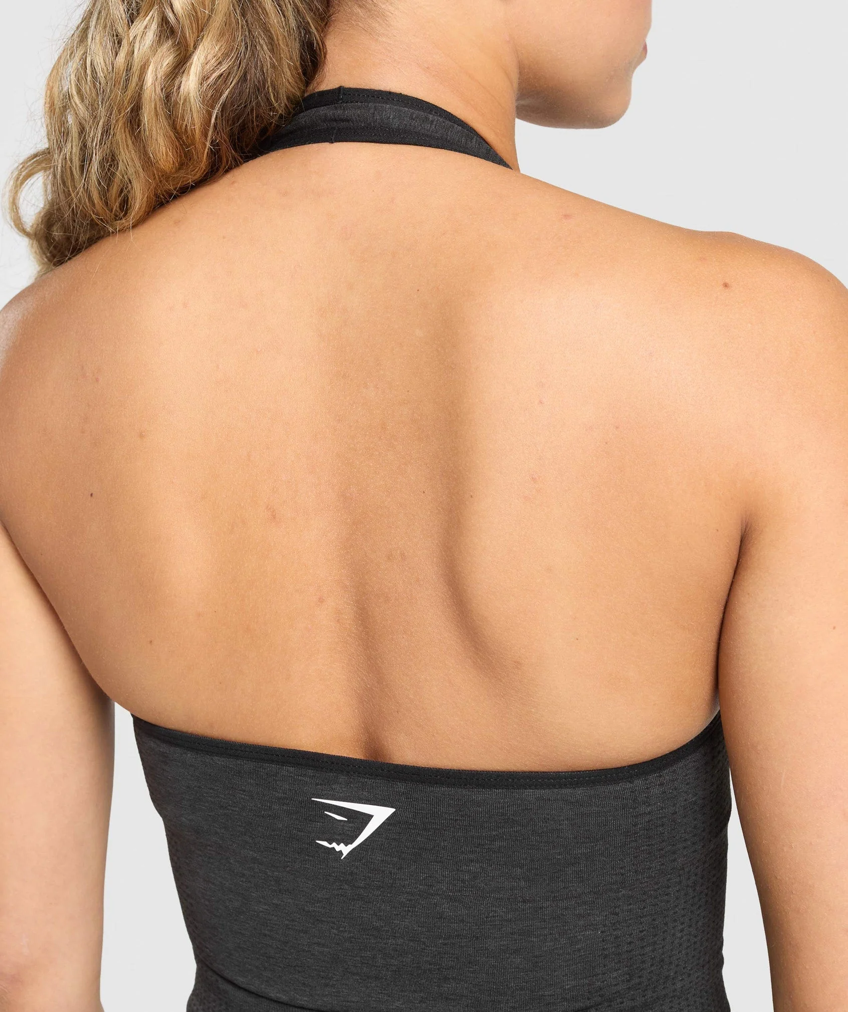 Vital Halter Neck Tank With Shelf