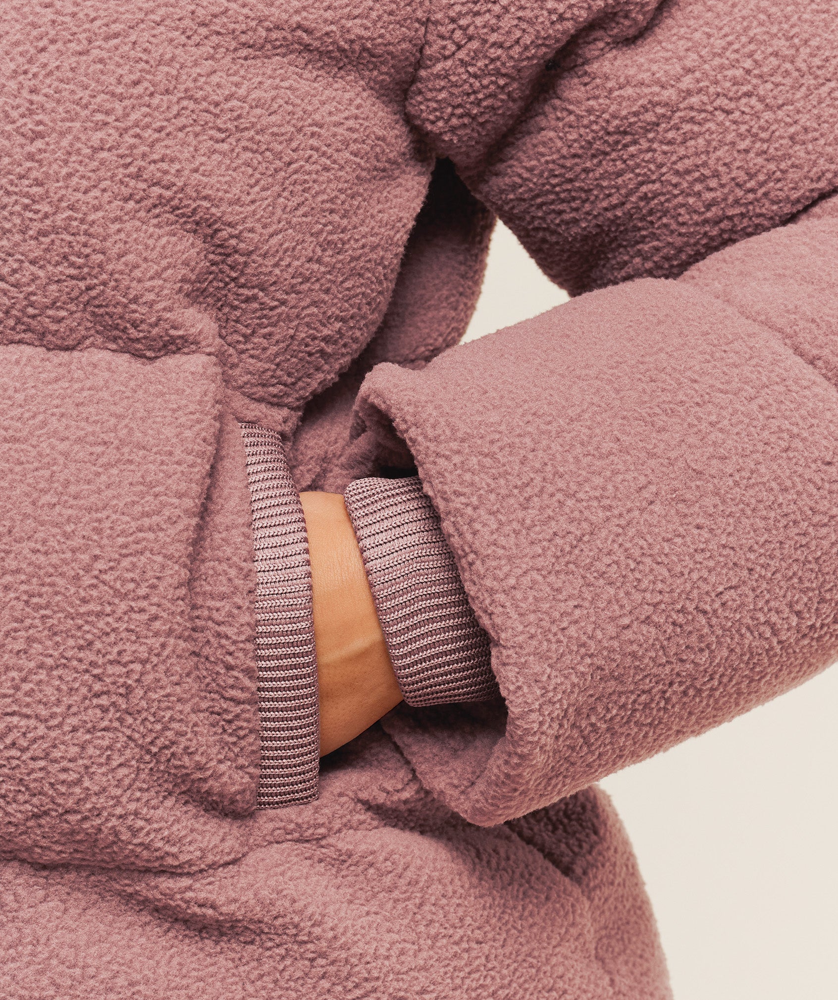 Sherpa Puffer Jacket