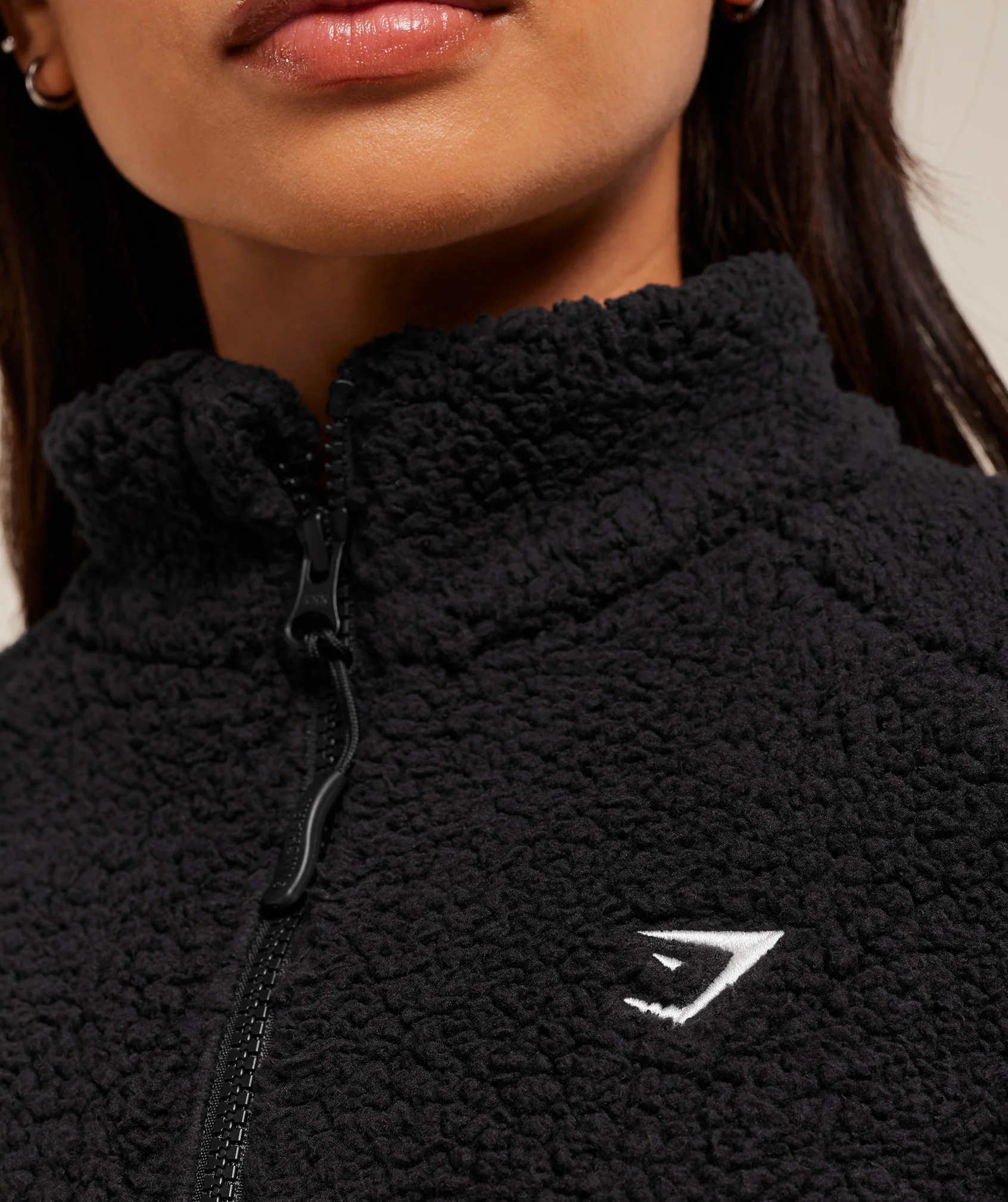 Contrast Sherpa Jacket