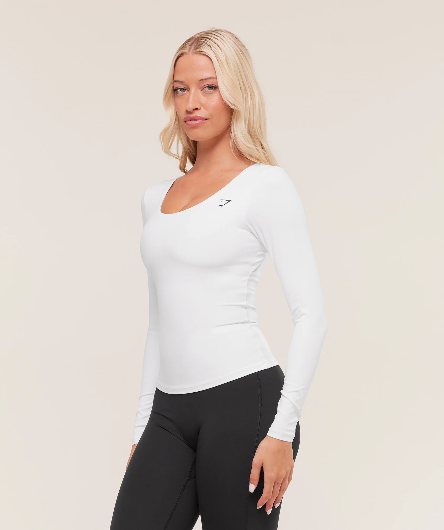 Twist Back Long Sleeve Top