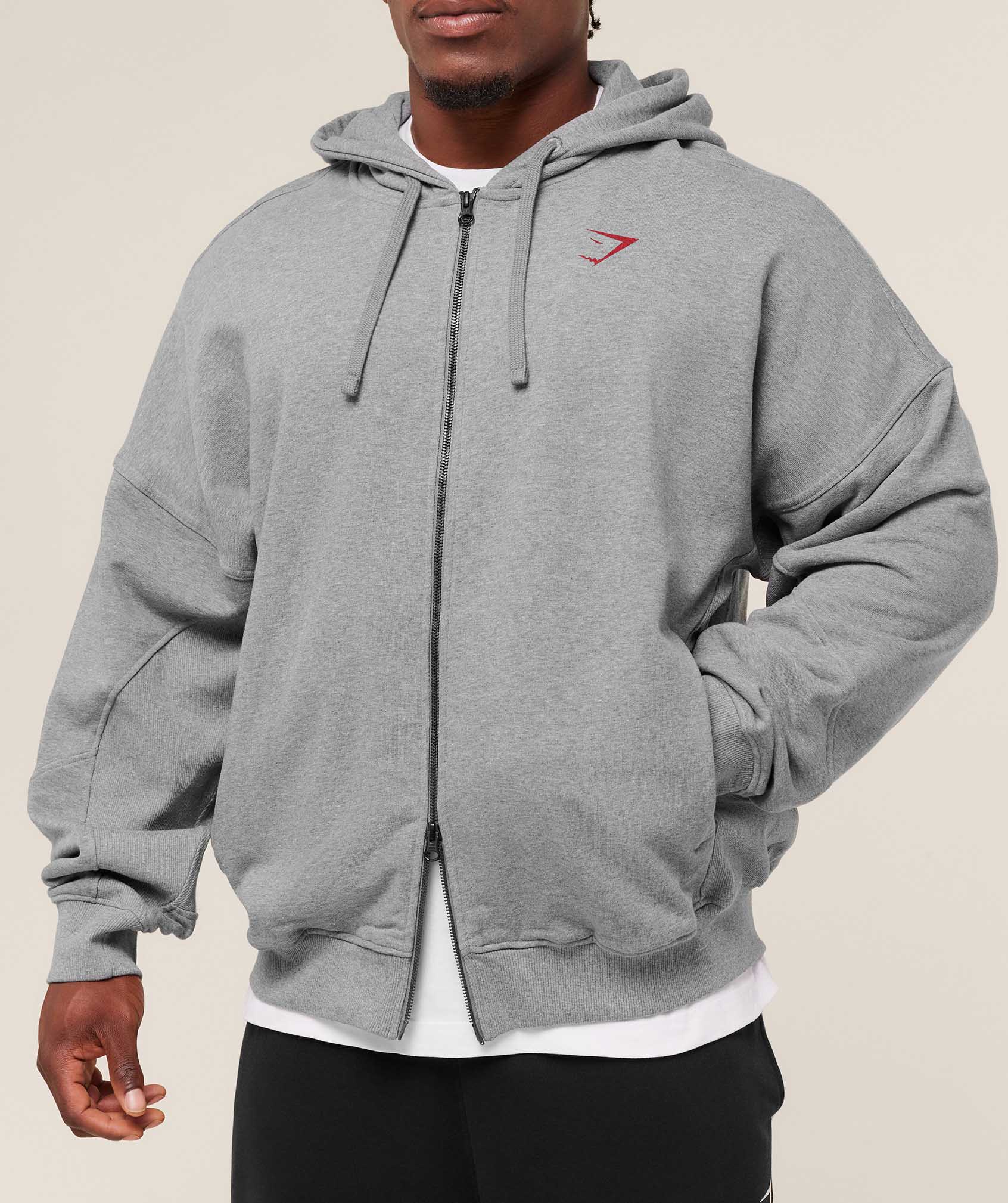 Power Zip Up Hoodie