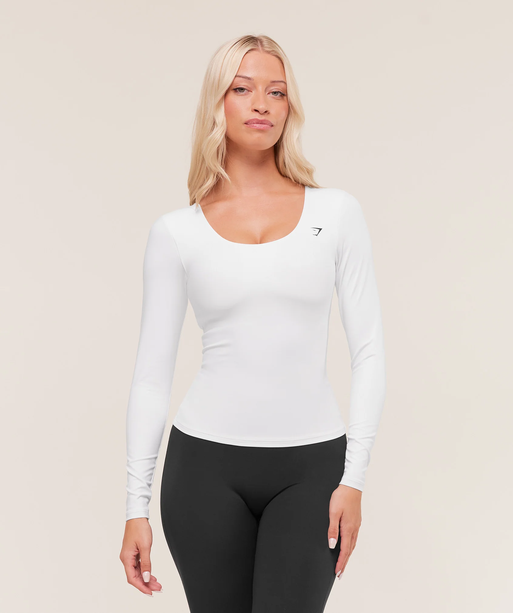Twist Back Long Sleeve Top