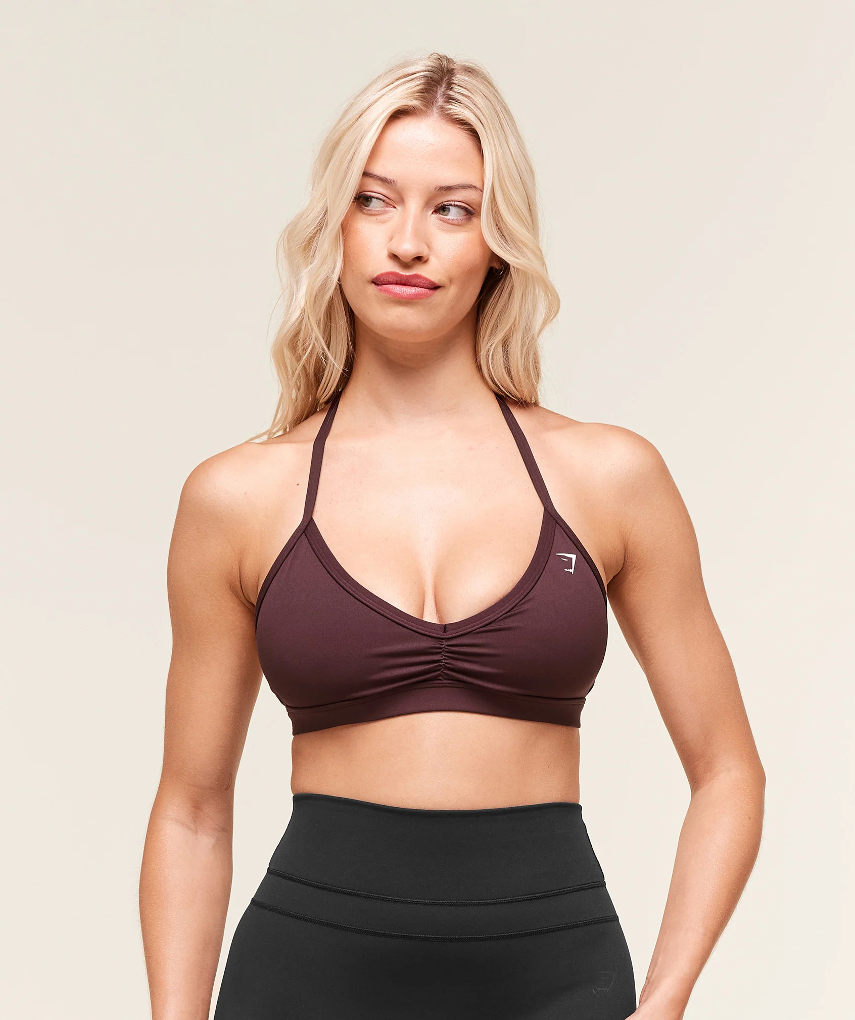 Light Support Minimal Halterneck Bra