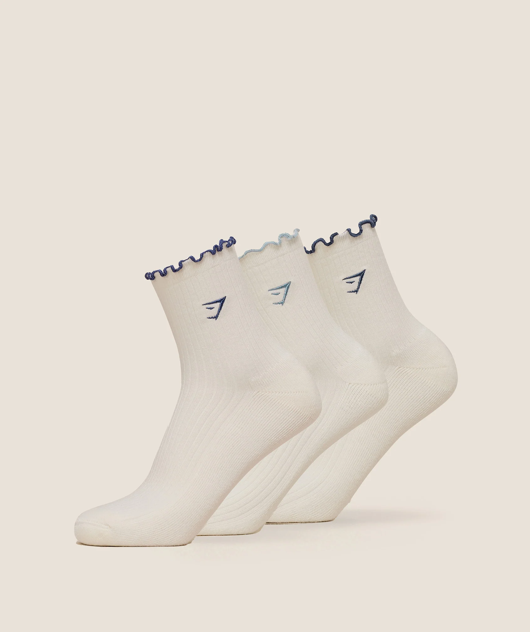 Midi Frill Socks 3pk