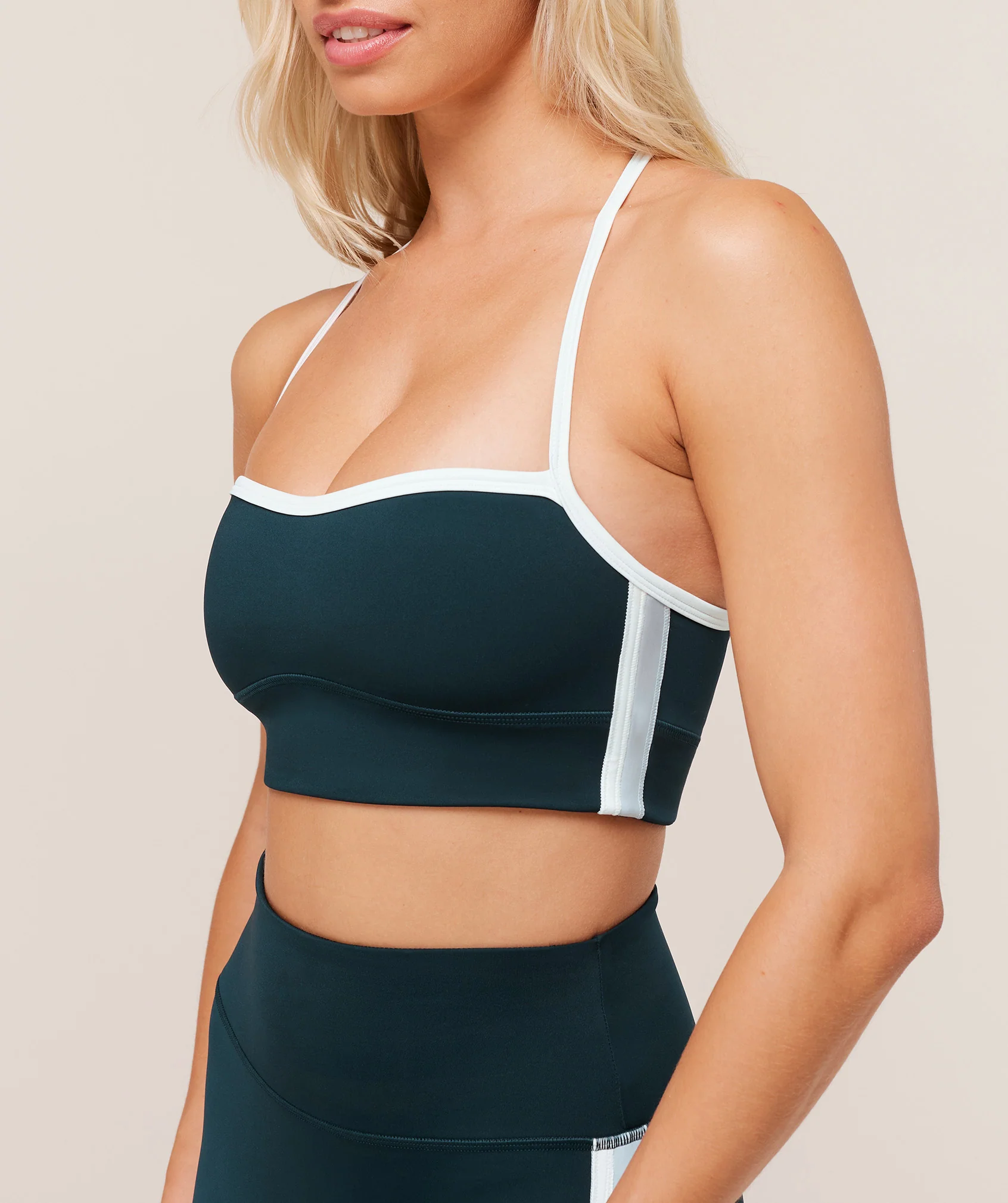 Piping Sports Bra