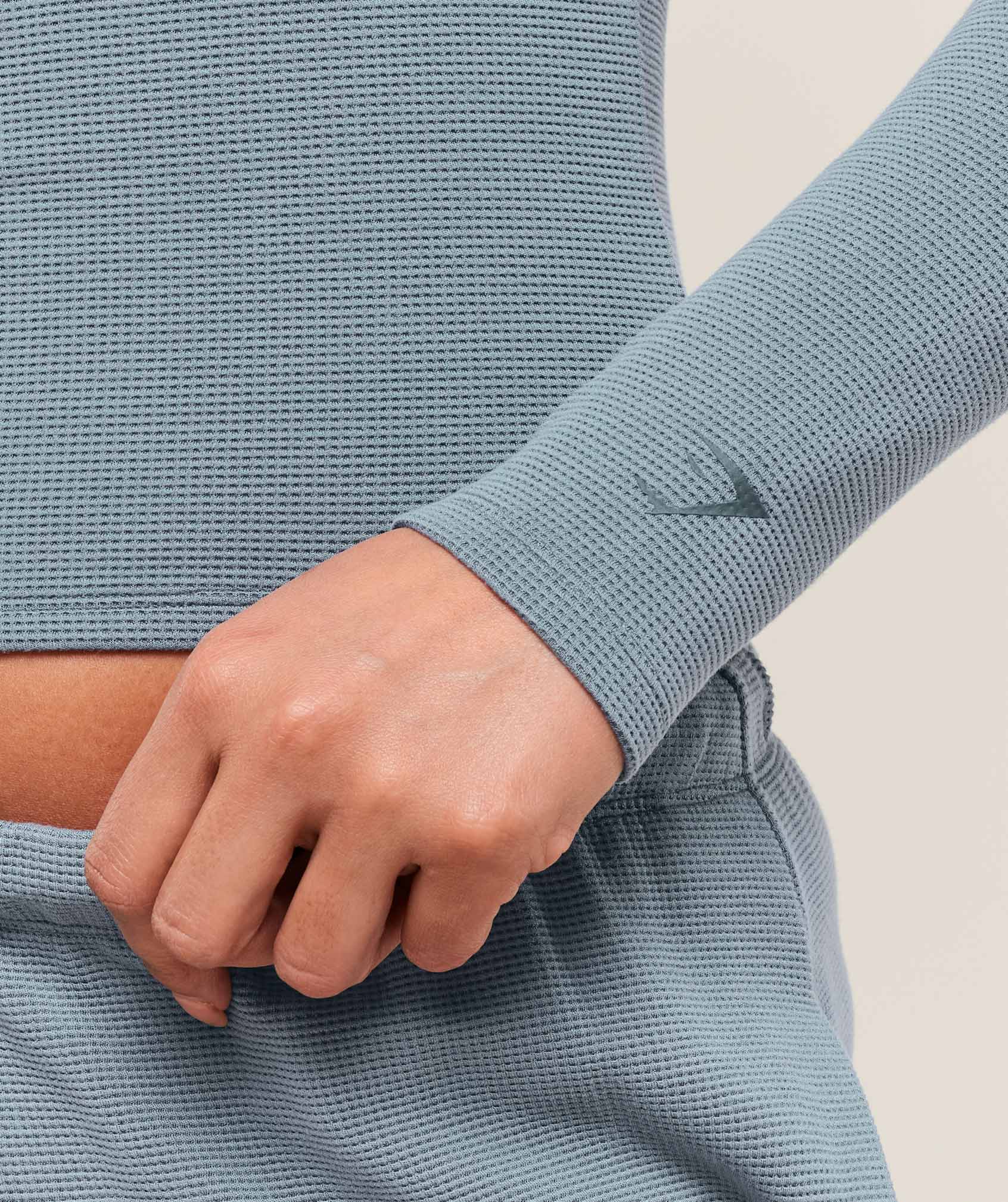 Waffle Long Sleeve Top
