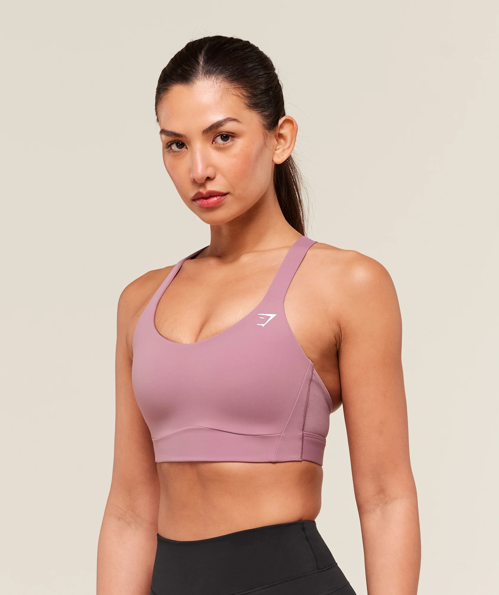 Crossover Strap High Support Sports Bra