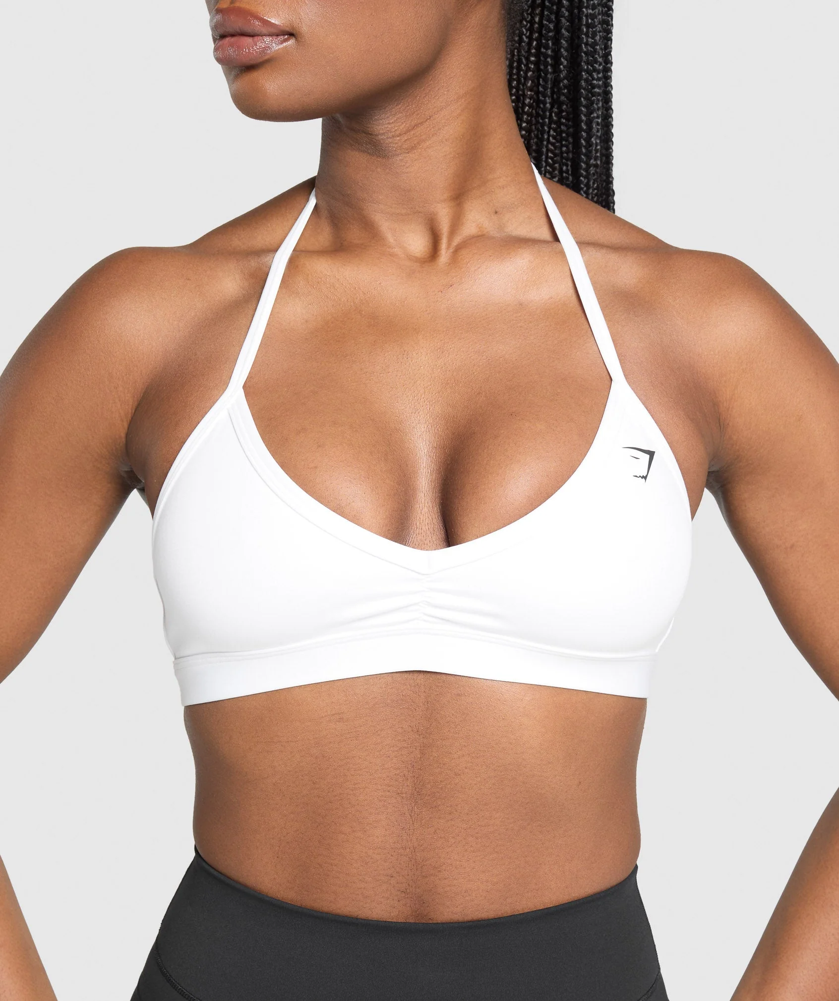 Minimal Halterneck Sports Bra
