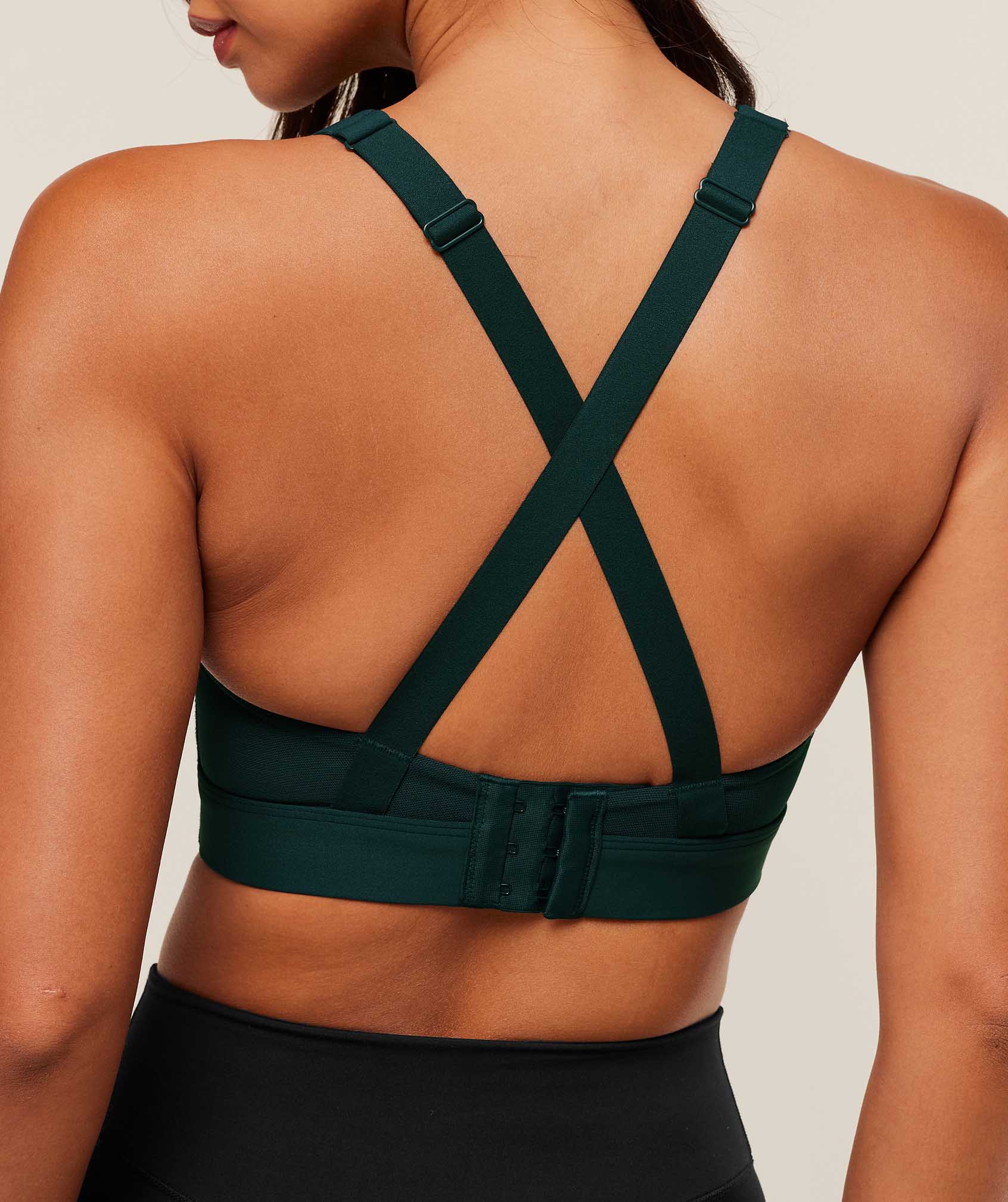 Crossover Strap High Support Sports Bra