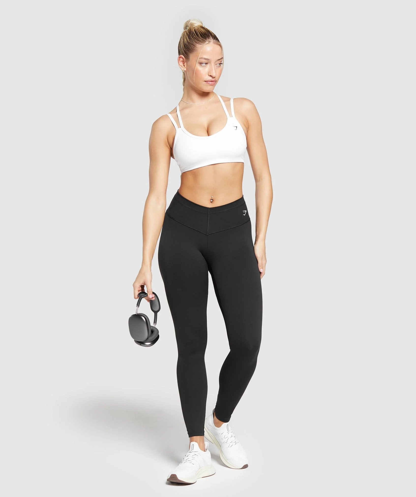 Strap Feature Sports Bra