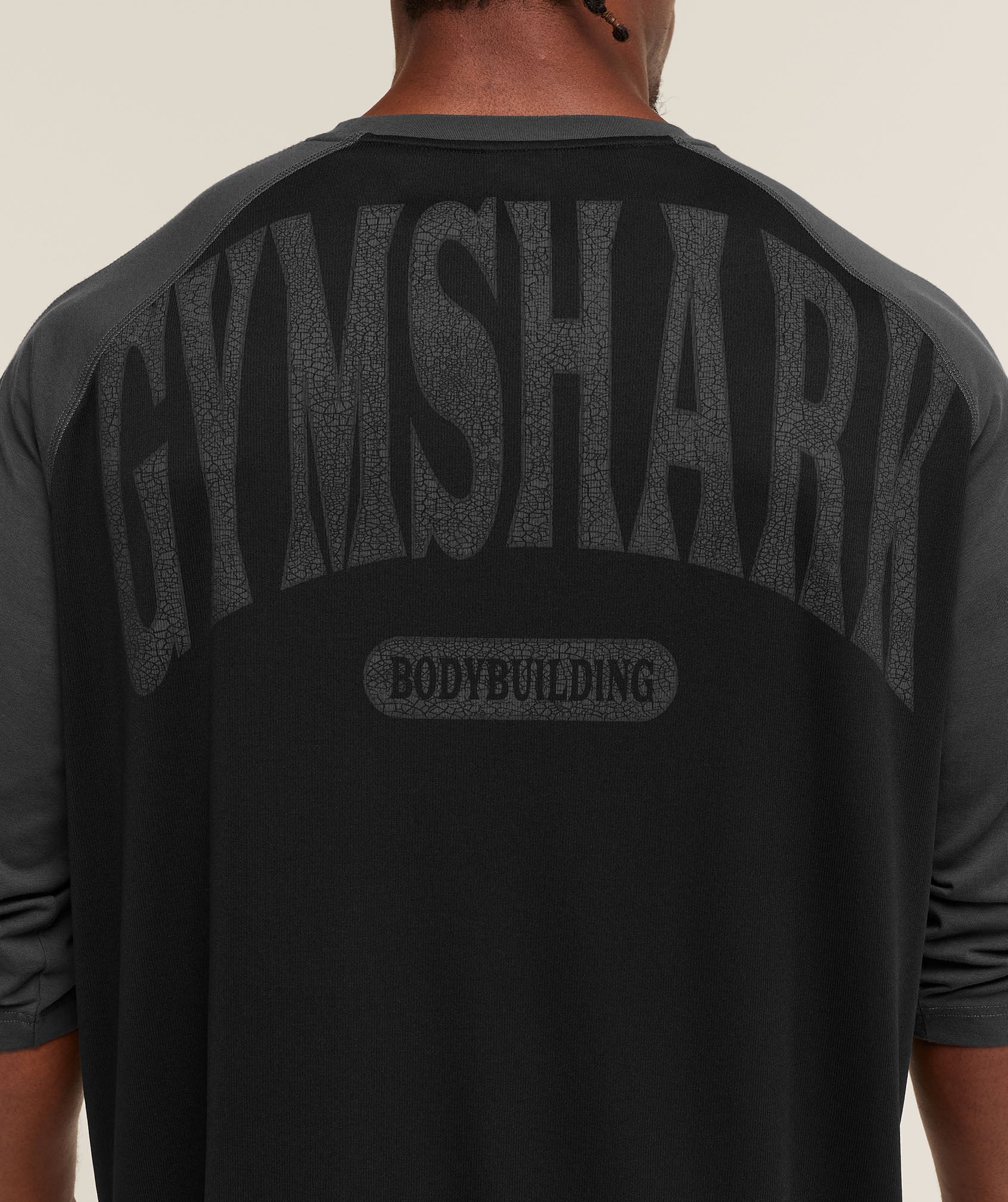 Bodybuilding 1/3 Long Sleeve Graphic T-Shirt