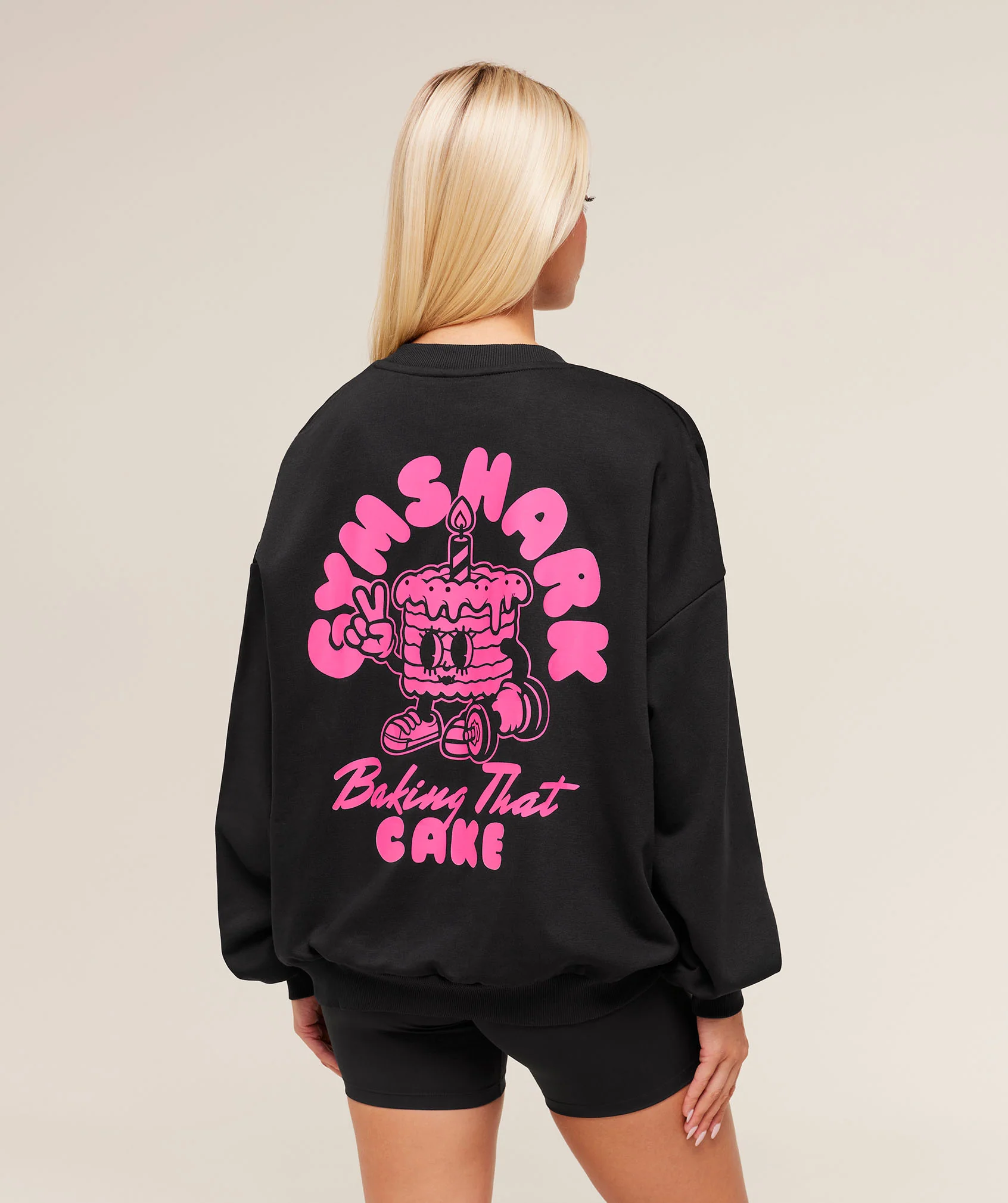 Baking That Cake Graphic Sweatshirt