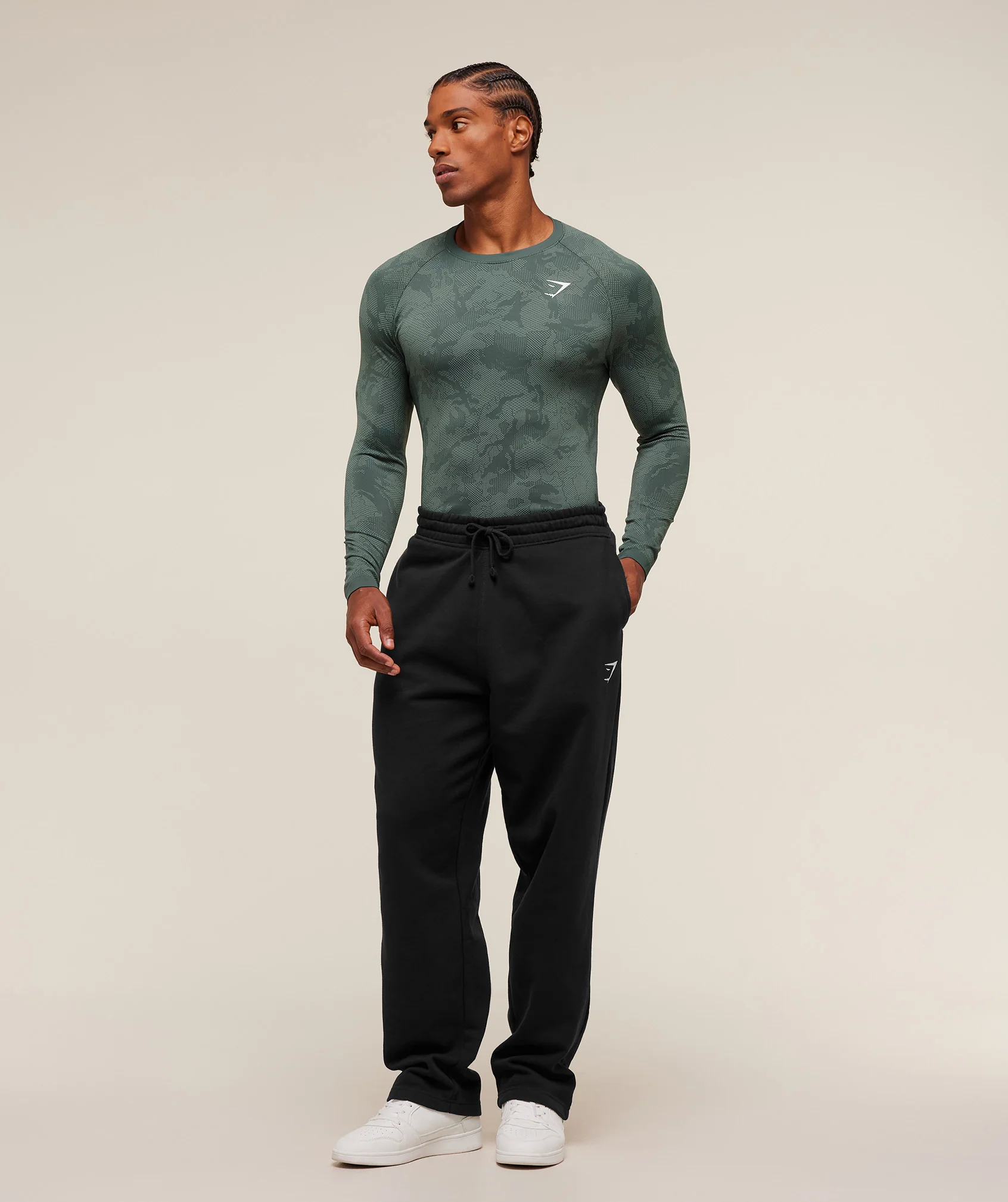 Geo Seamless Long Sleeve T-Shirt