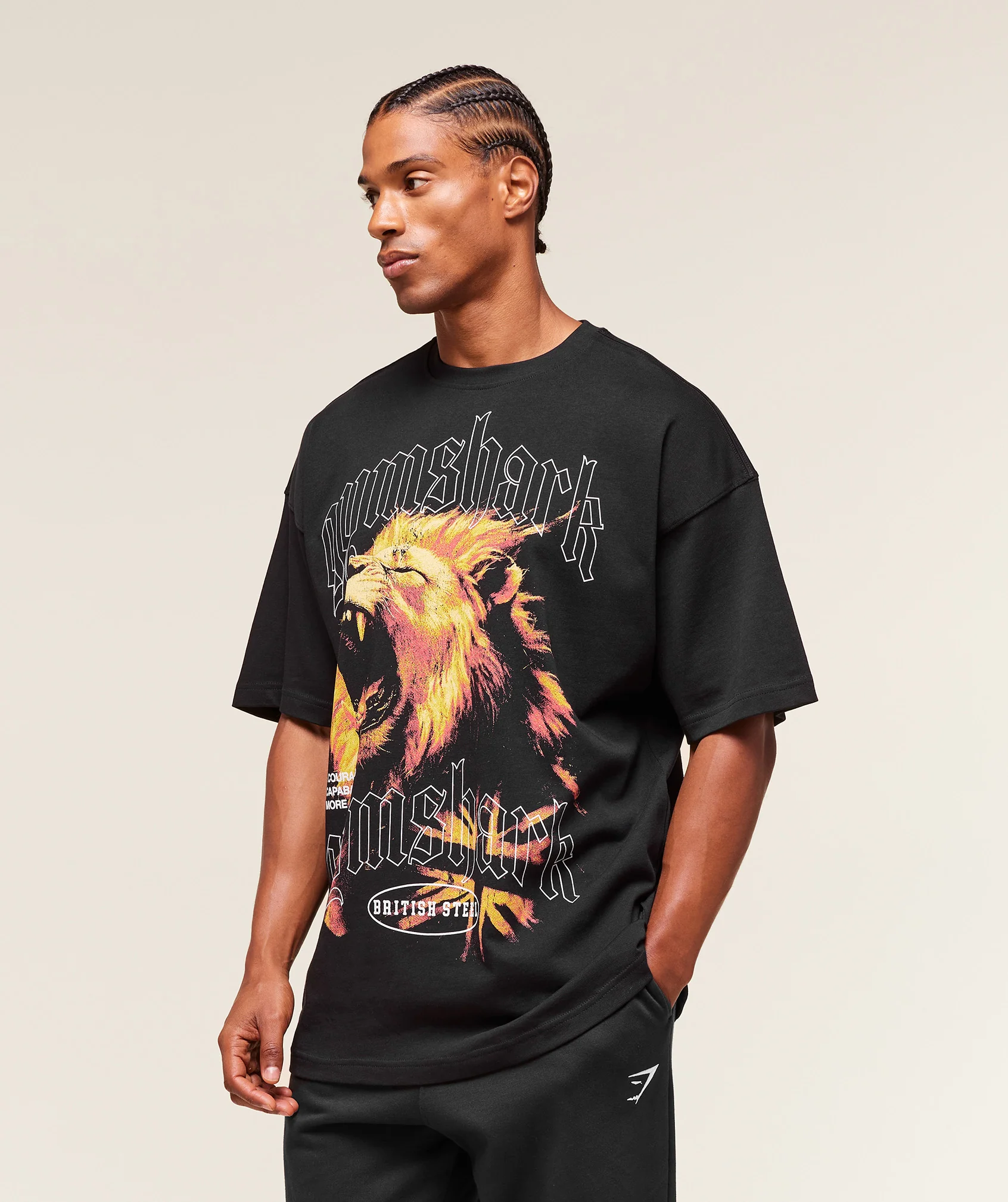 Lion Graphic T-Shirt