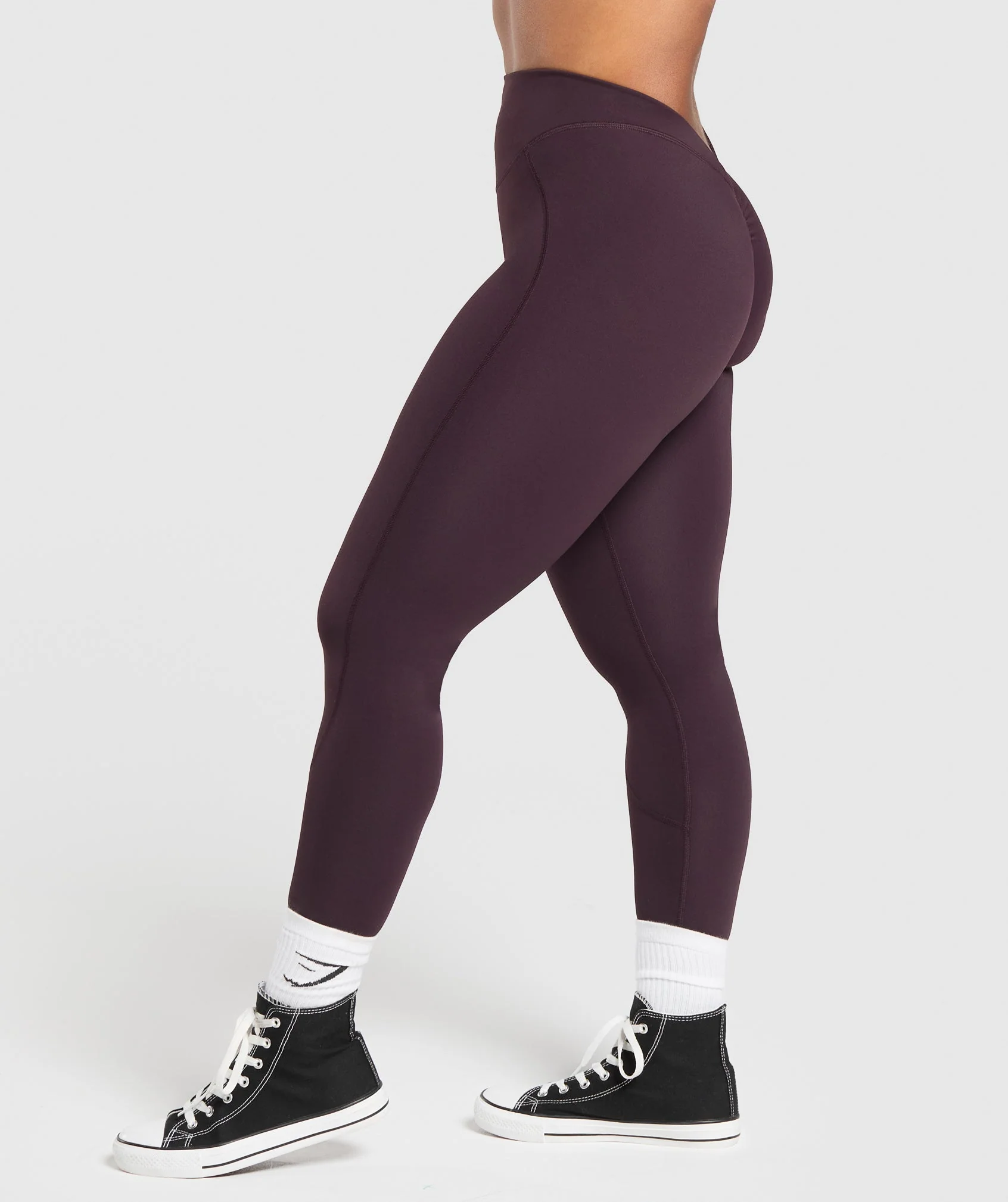 Lifting Dipped Waistband Leggings