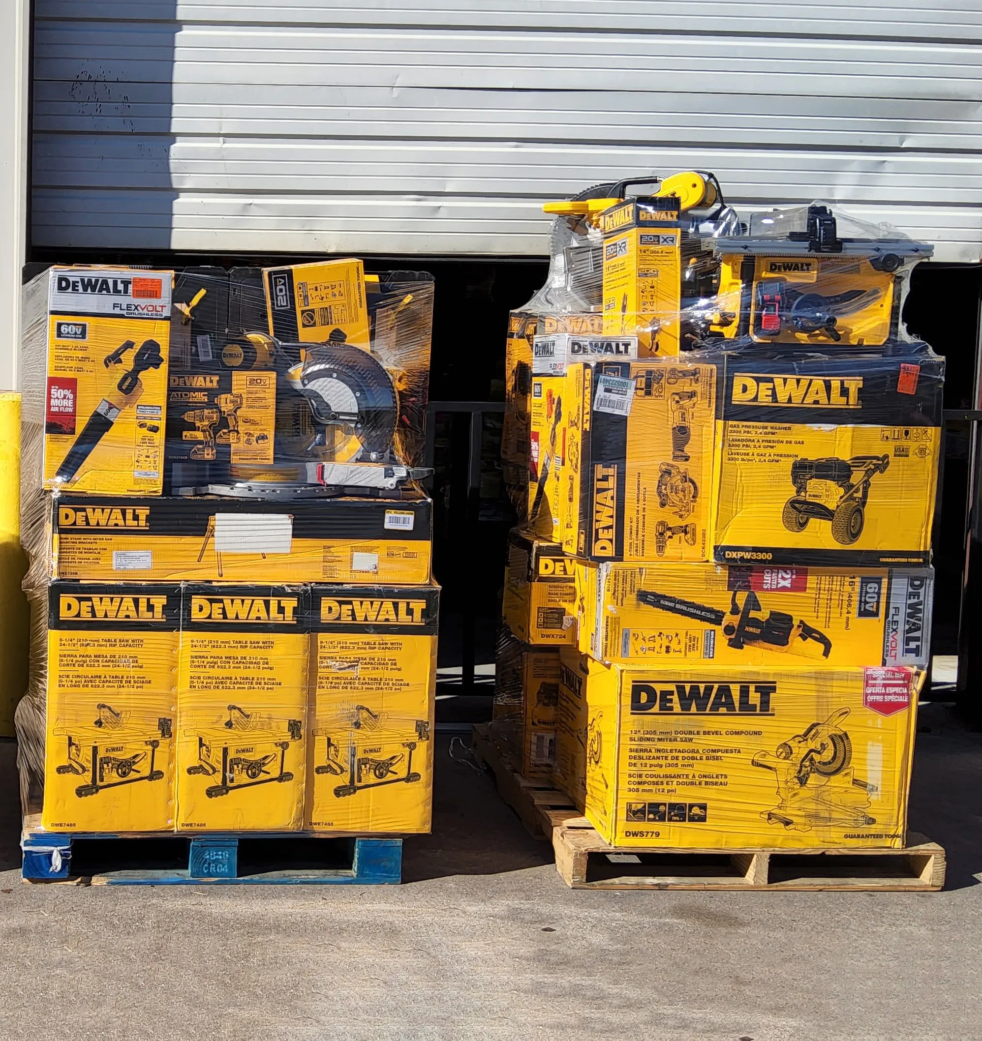 Customer Returns Tool Pallets Online 2025