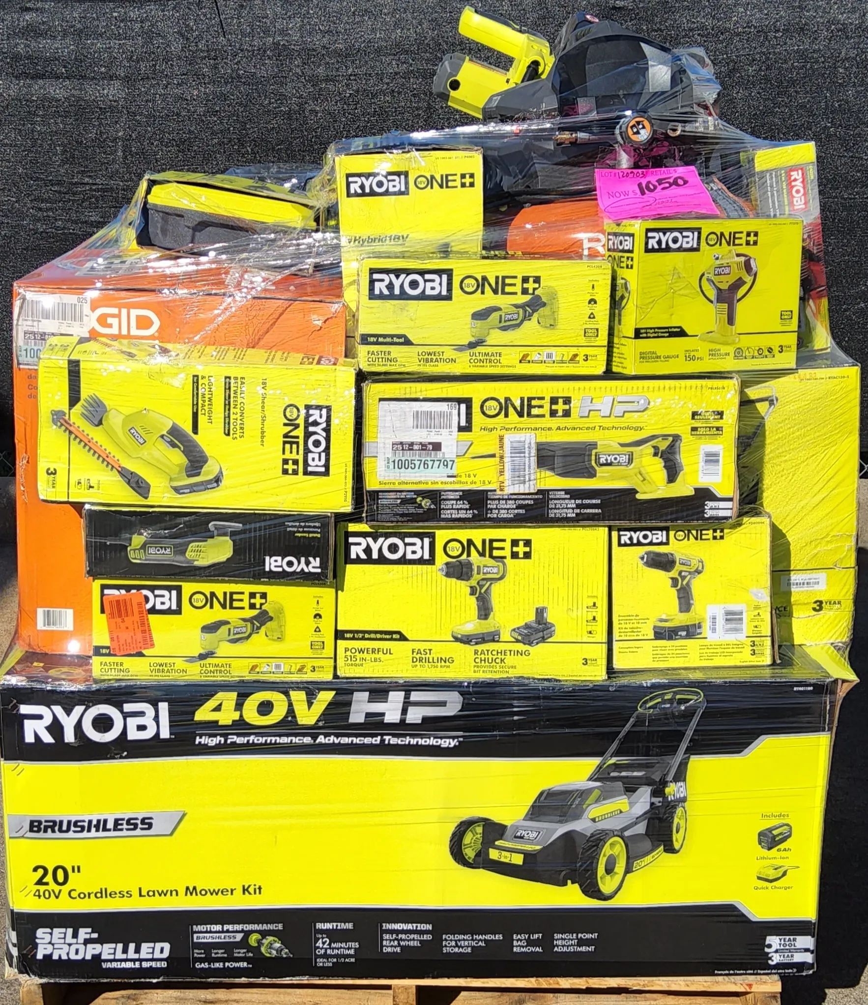 Customer Returns Tool Pallets Online 2025