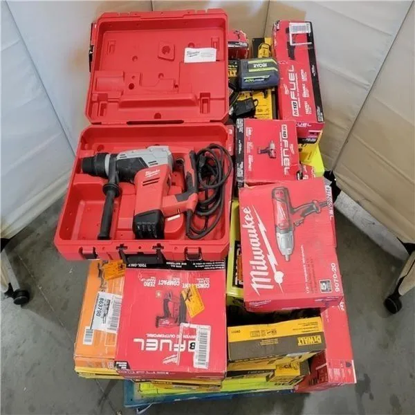 Customer Returns Tool Pallets Online 2025