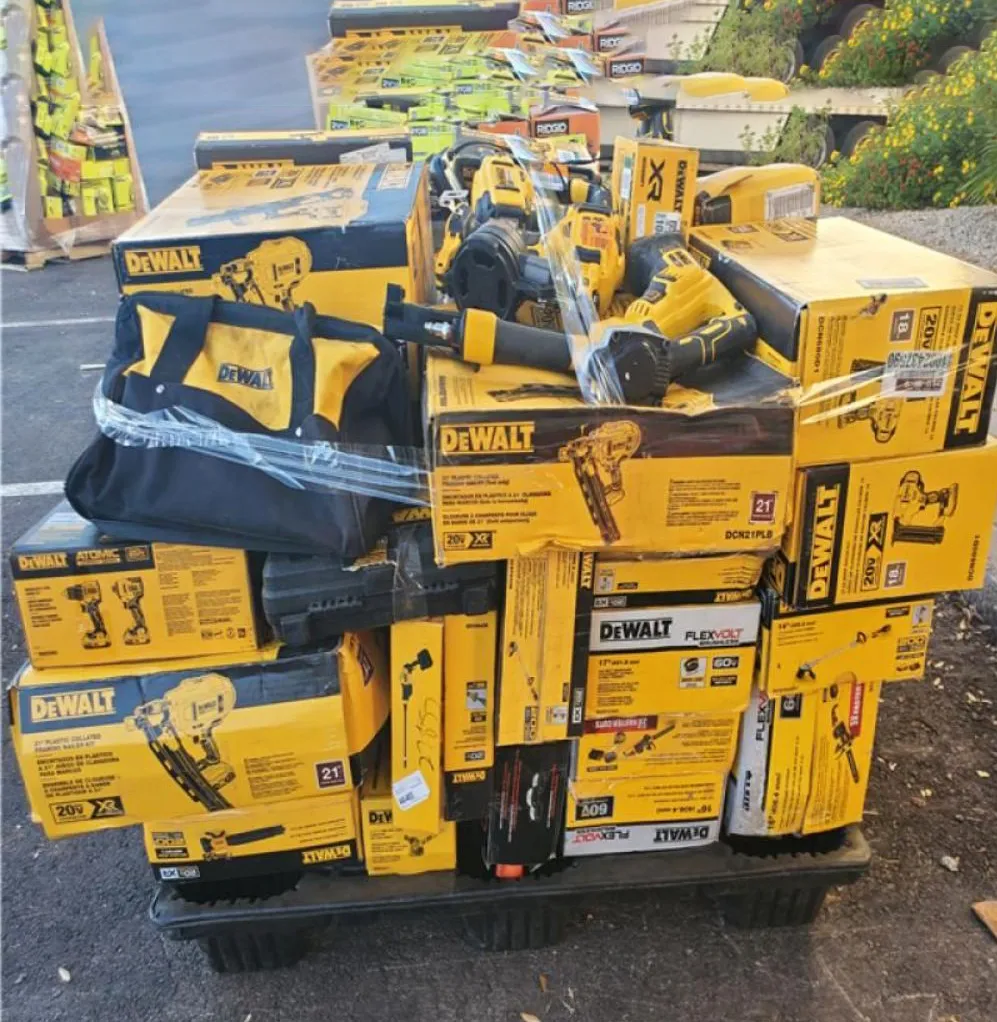 Customer Returns Tool Pallets Online 2025