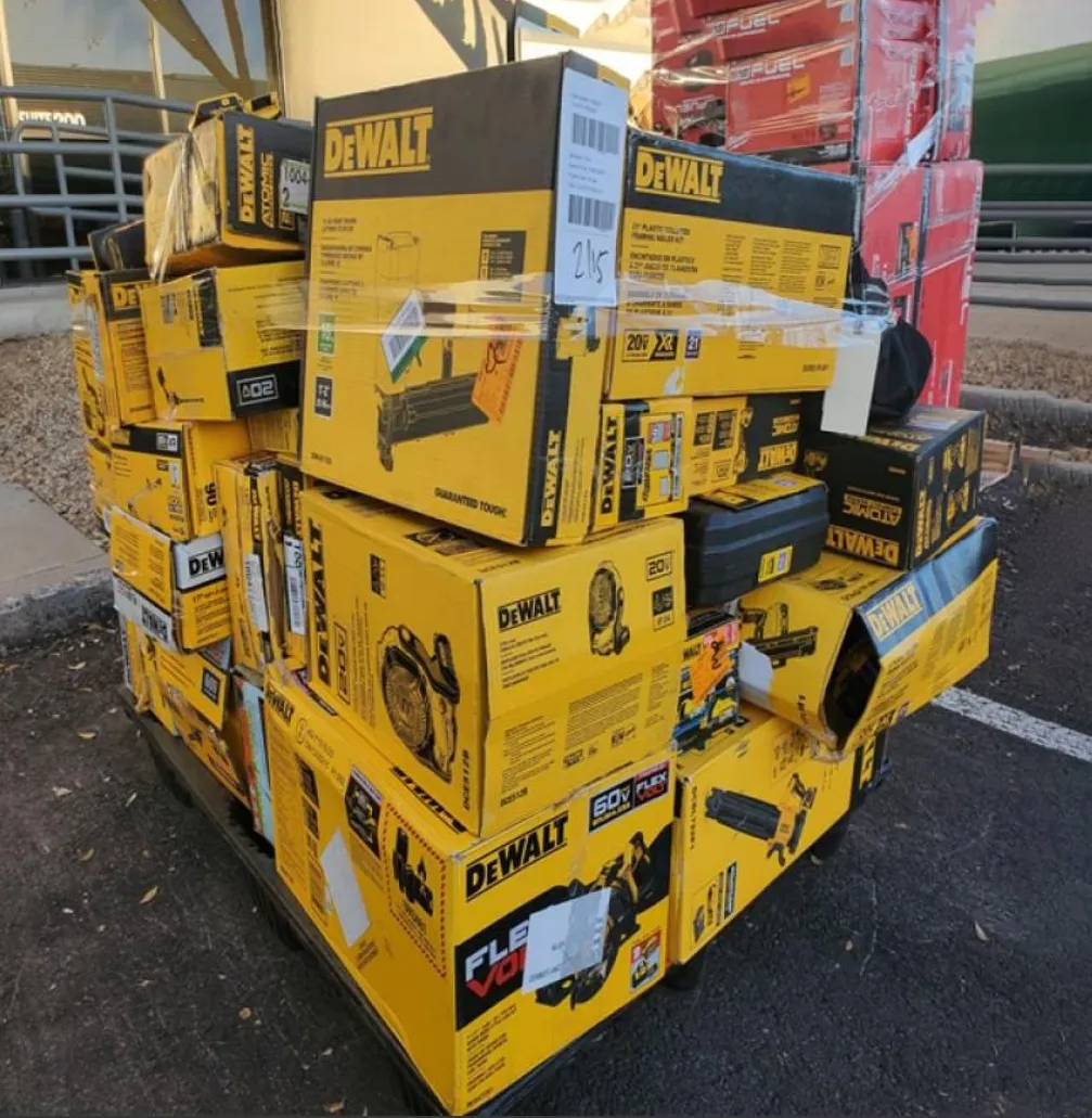 Customer Returns Tool Pallets Online 2025