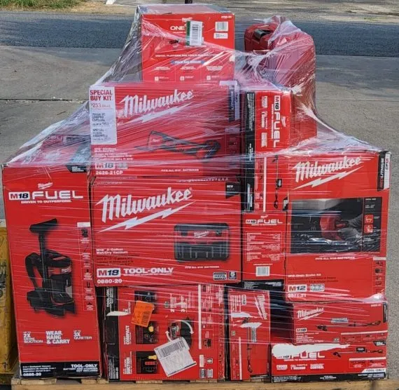 Customer Returns Tool Pallets Online 2025