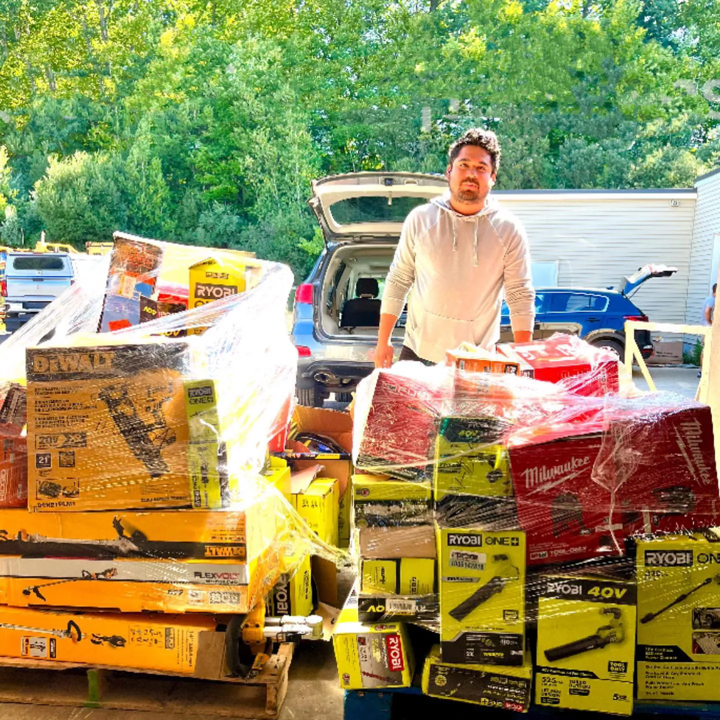 Customer Returns Tool Pallets Online 2025