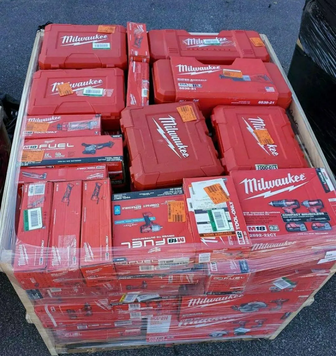 Customer Returns Tool Pallets Online 2025