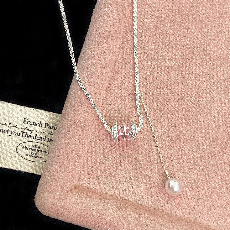 Zircon Swarovski Pearl Necklace