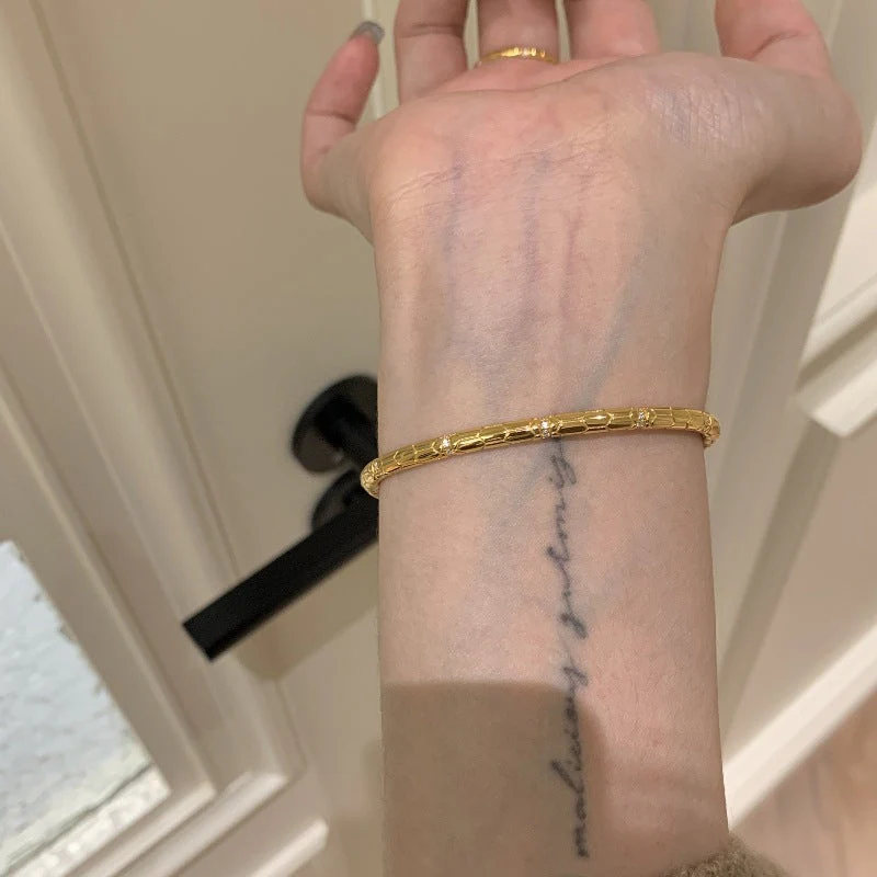 Golden Snake Bracelet