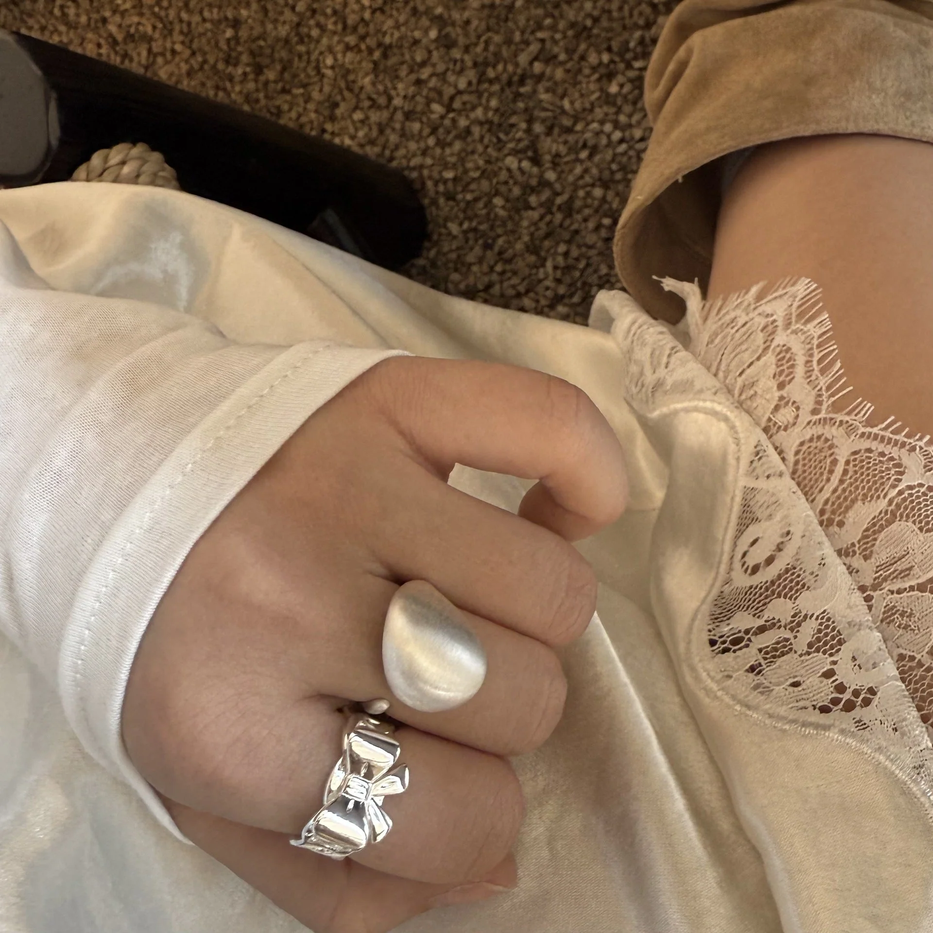 Drawing craft shell bow ring