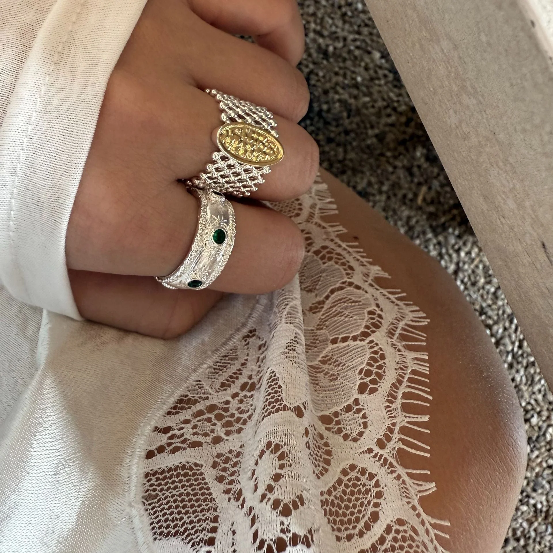 Drawing craft shell bow ring