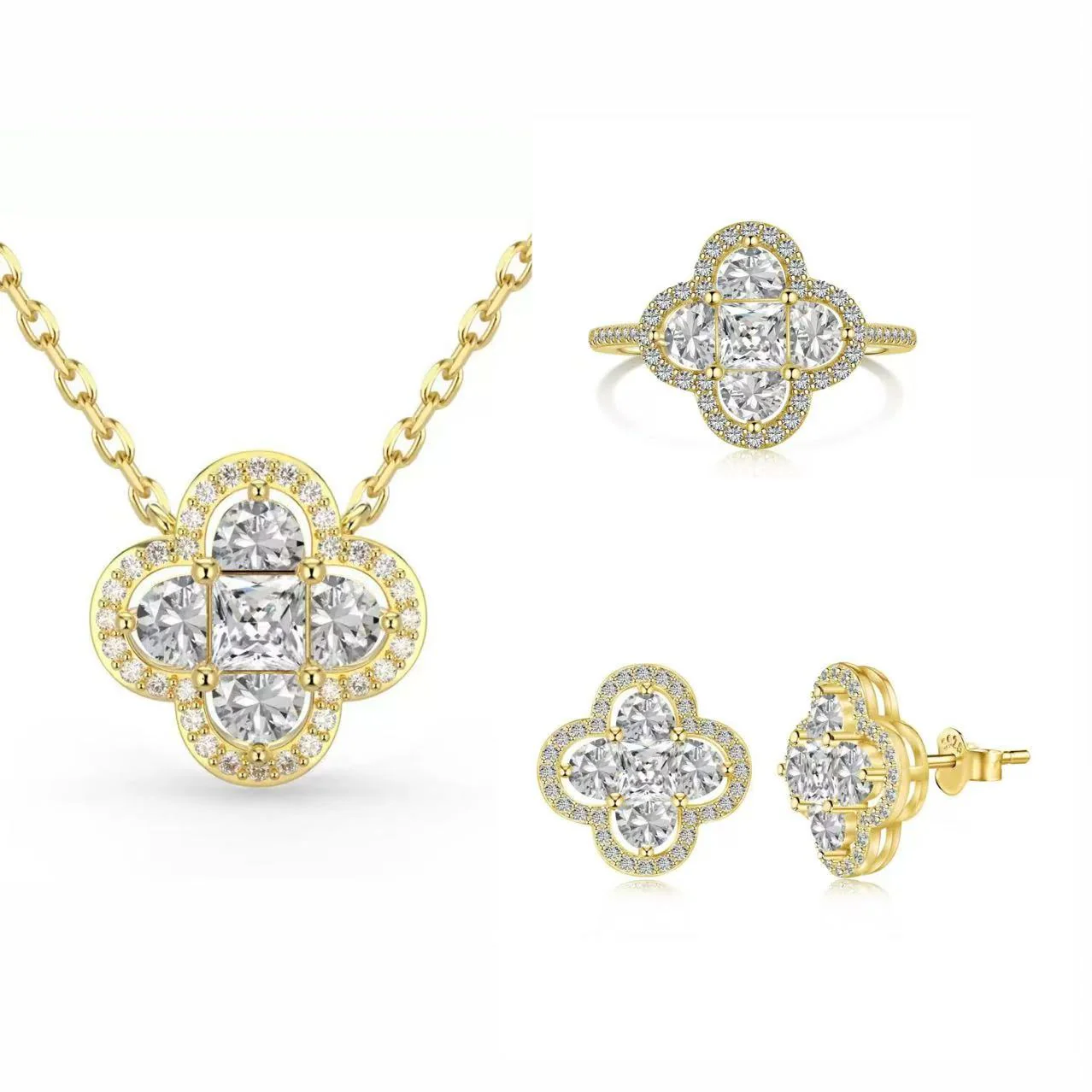 GWB Four-leaf Clover SET