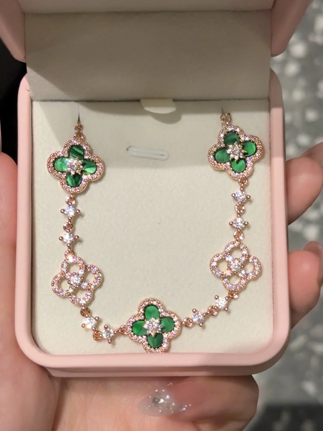 Green Cleef Bracelet