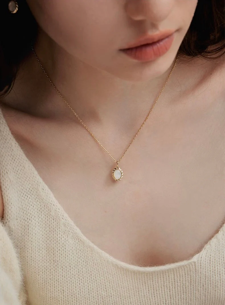 Goldier Necklace Earrings Set