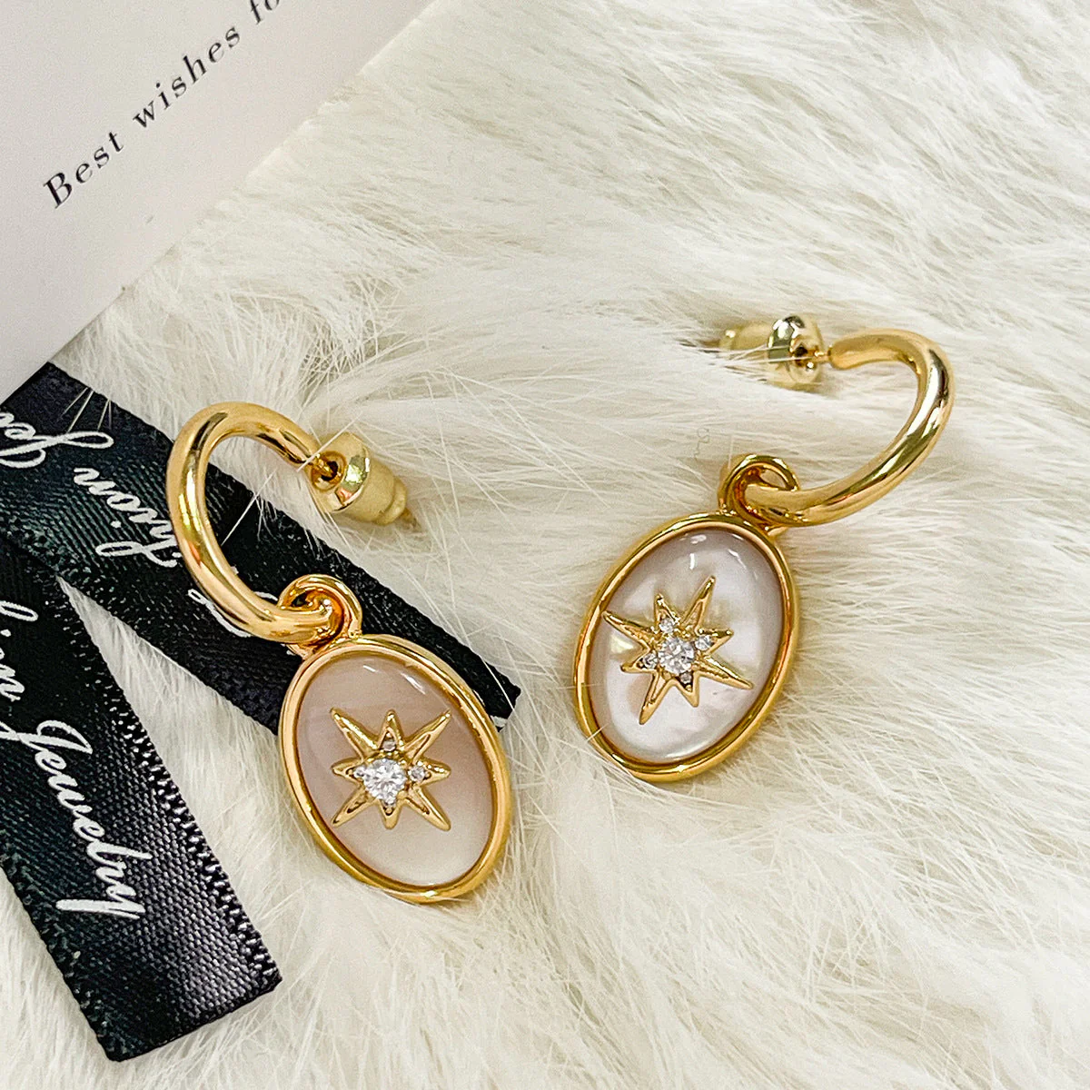 Belly Eight Star Earnail Earrings