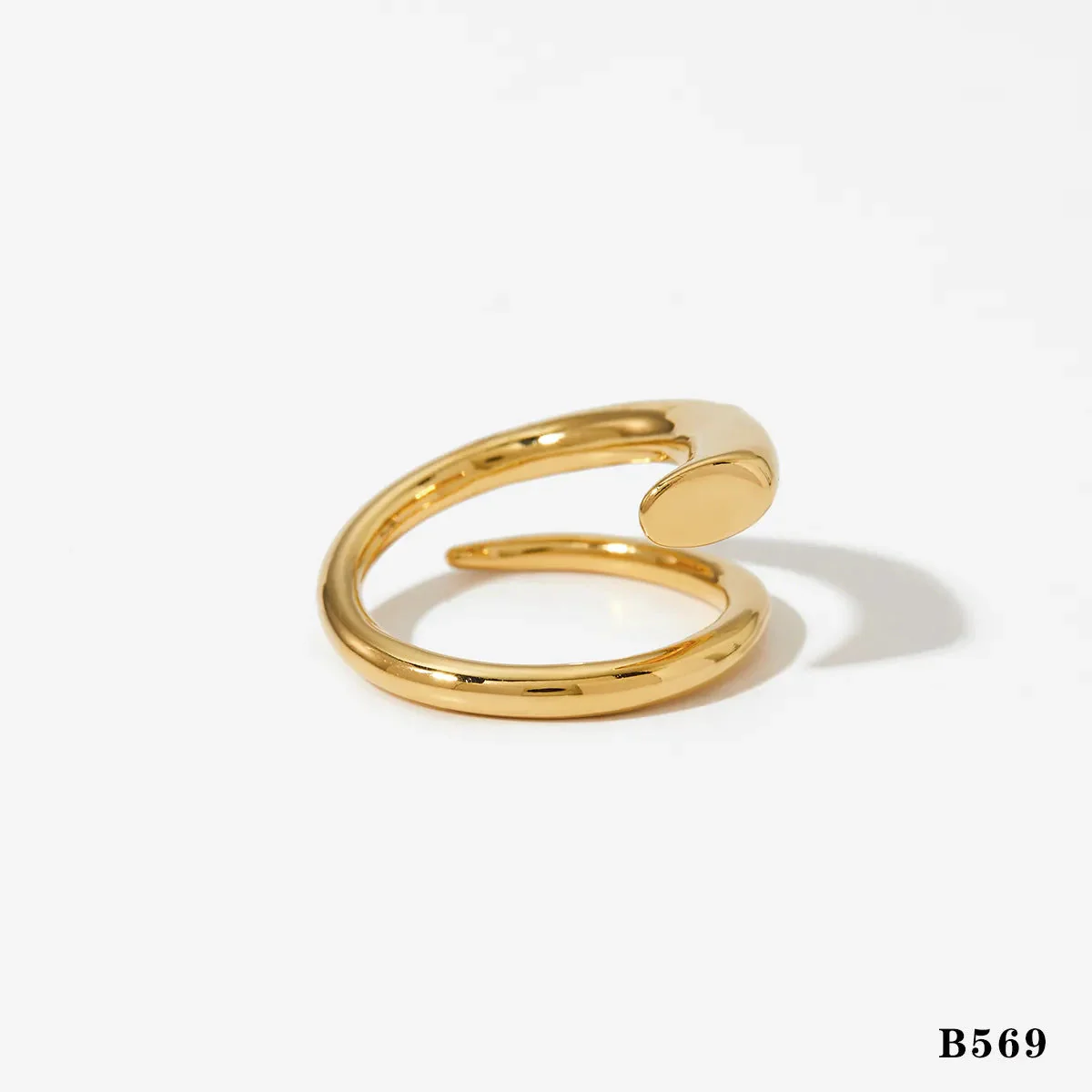 Electroplating gold on stainless steel ring in PVD vacuum furnace