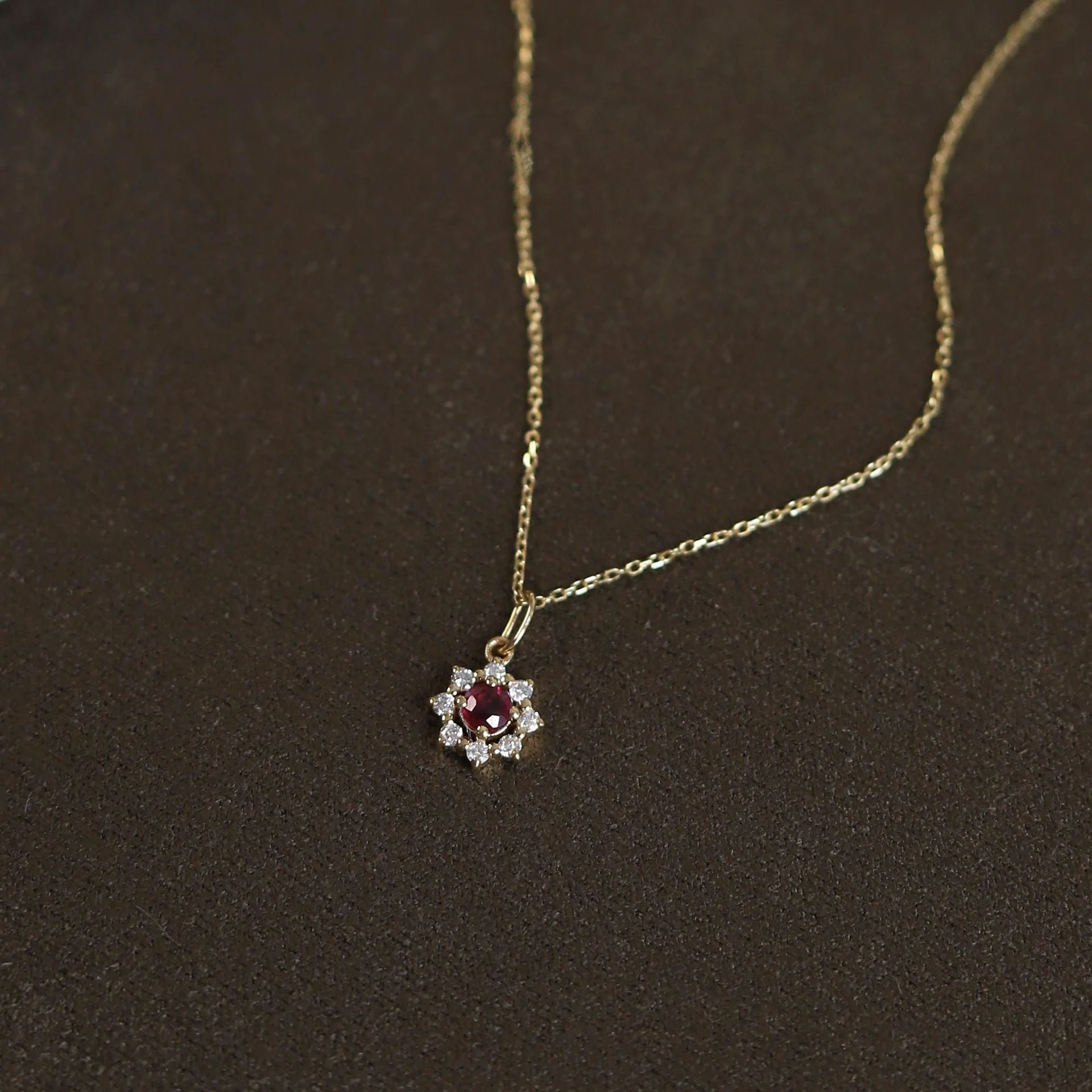 S925 Silver Plated 18k Gold Small Sun Necklaces