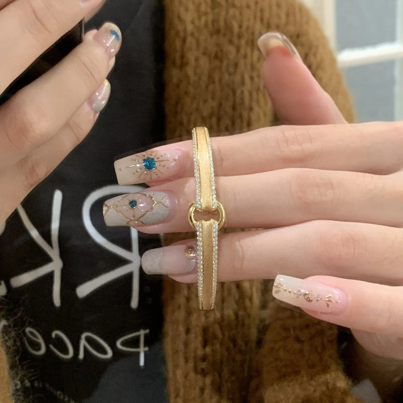 Lock Zircon Bracelet