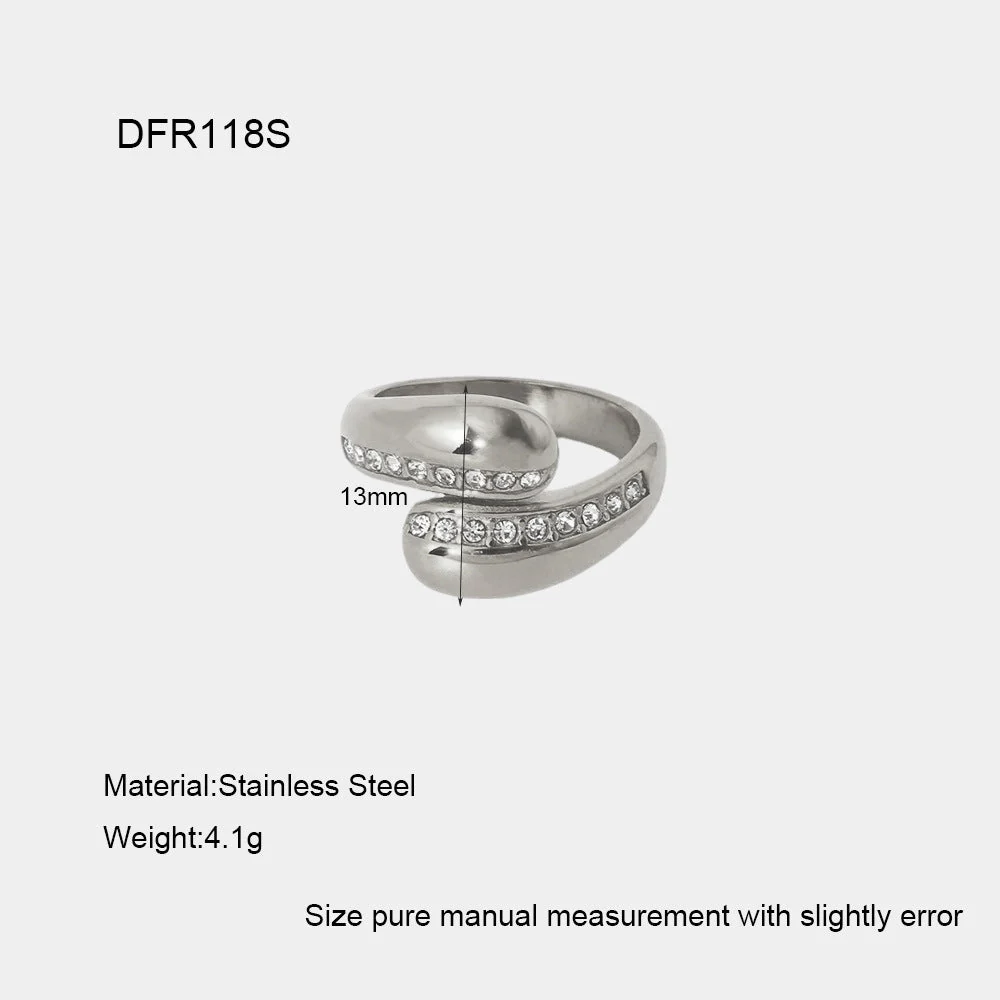 18K Gold Plated Open Ring