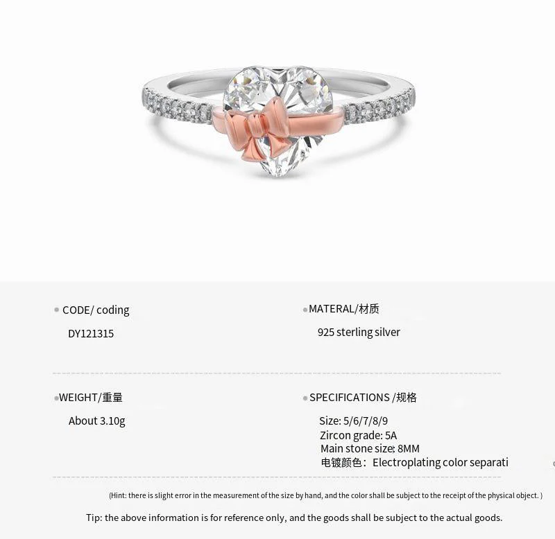 S925 Sterling Silver Ring