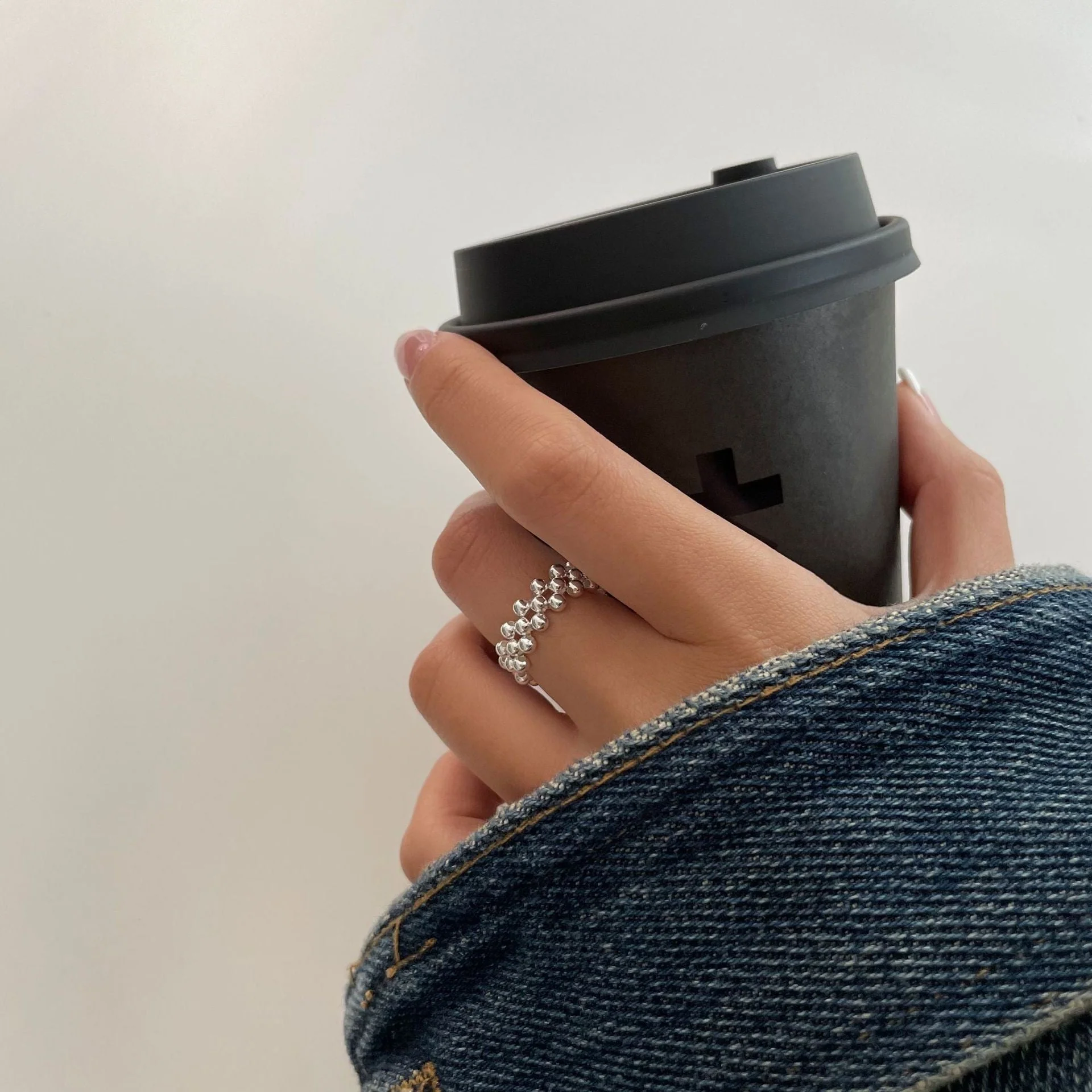 925 Sterling Silver Flower Ring