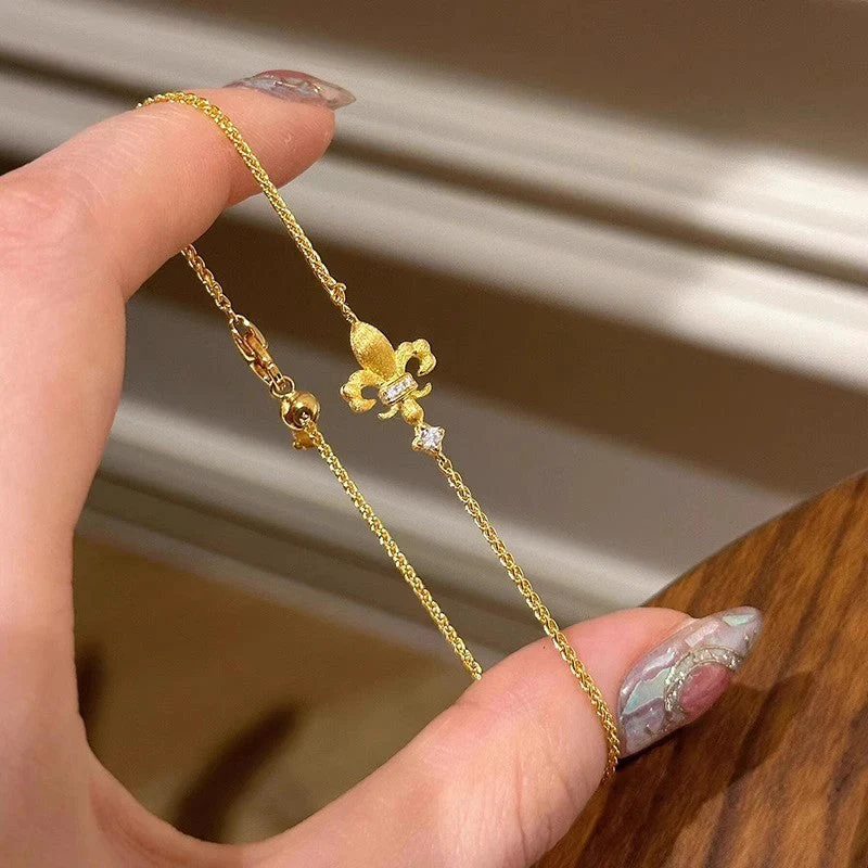 S925 Sterling Silver Iris Brushed Bracelet